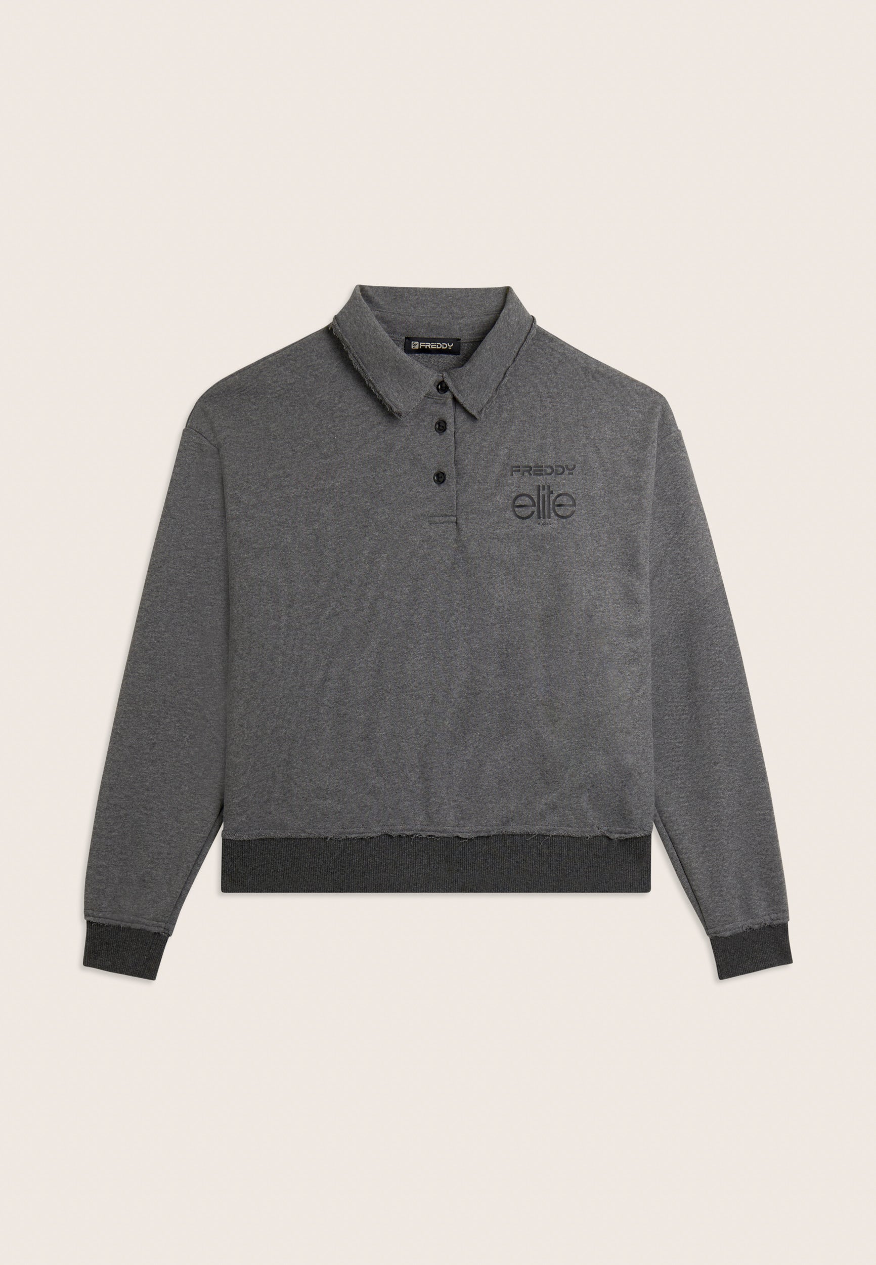 freddy-x-elite-sweat-cropped-femme-m-lange-col-polo image 6