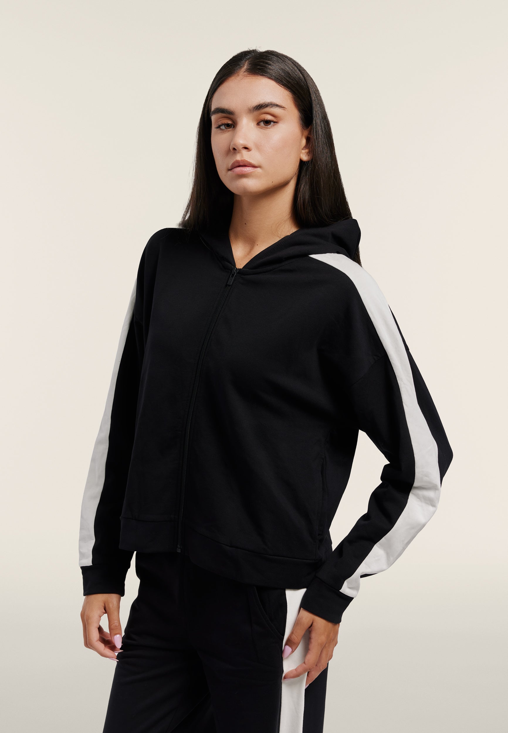 freddy-sweat-femme-cropped-zip-capuche-d-tails-mst image 1