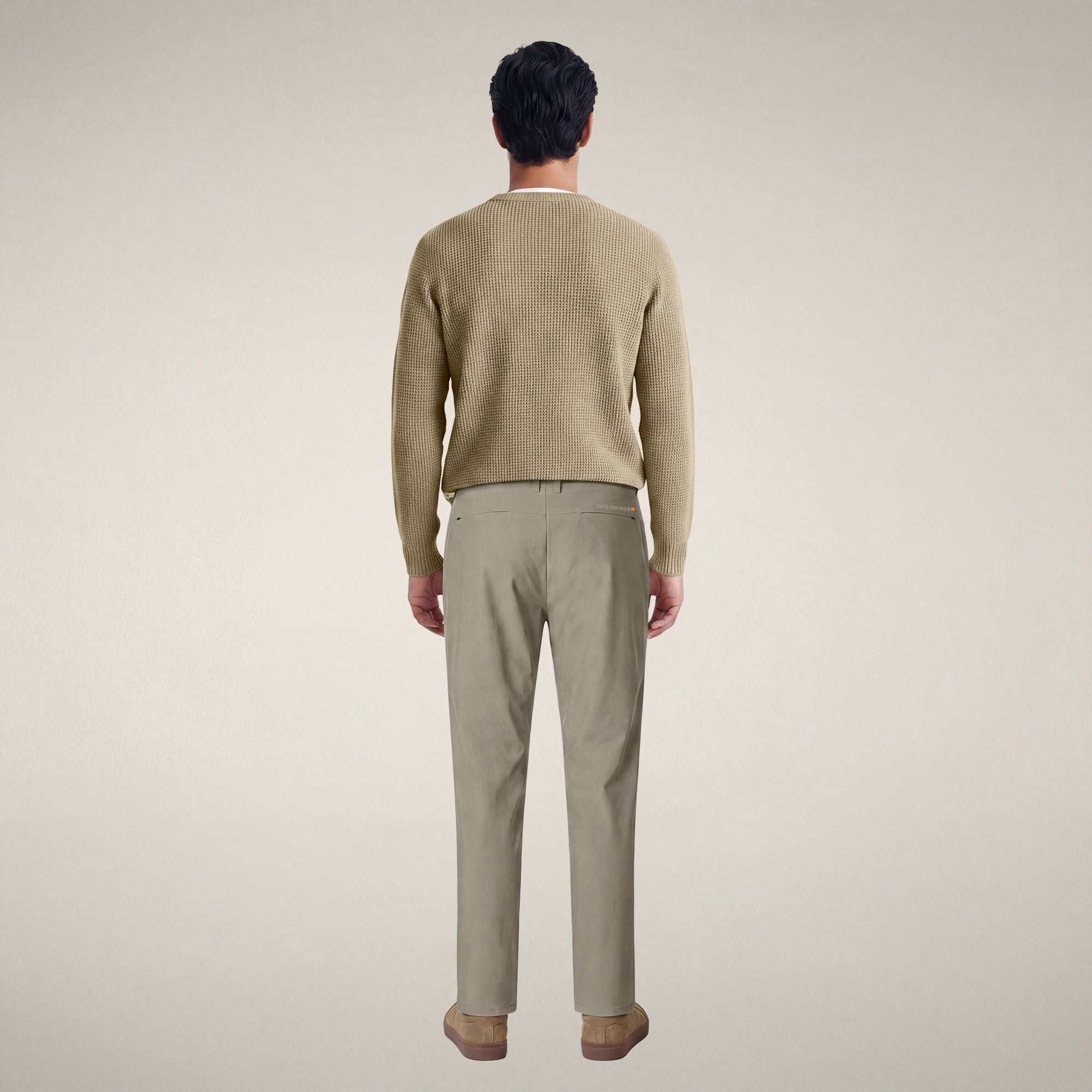 save-the-duck-steve-pantalon-homme-slim-beige-rainy-l-32 image 2