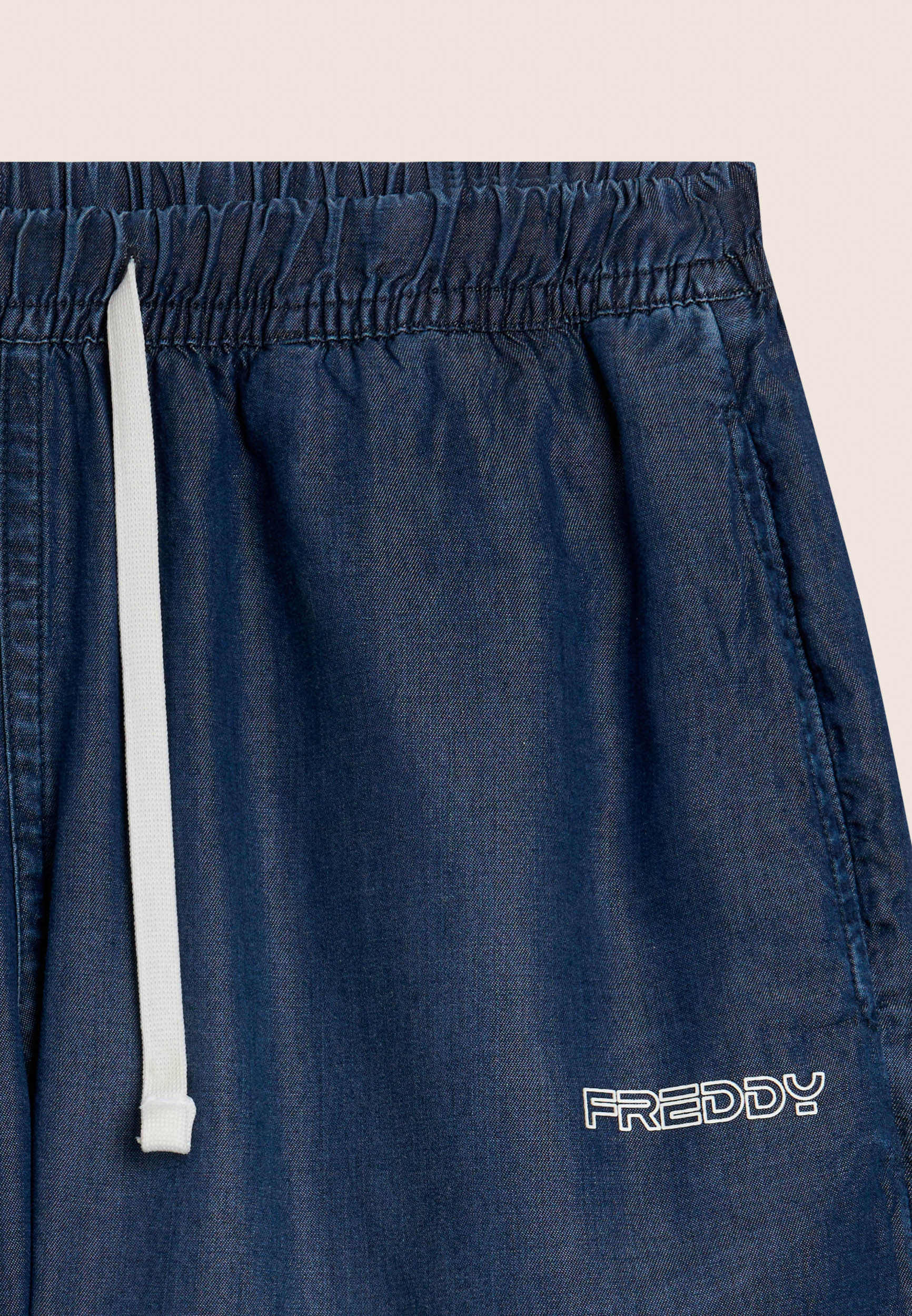 freddy-short-chambray-regular-mi-cuisse-cordon-contrast image 7