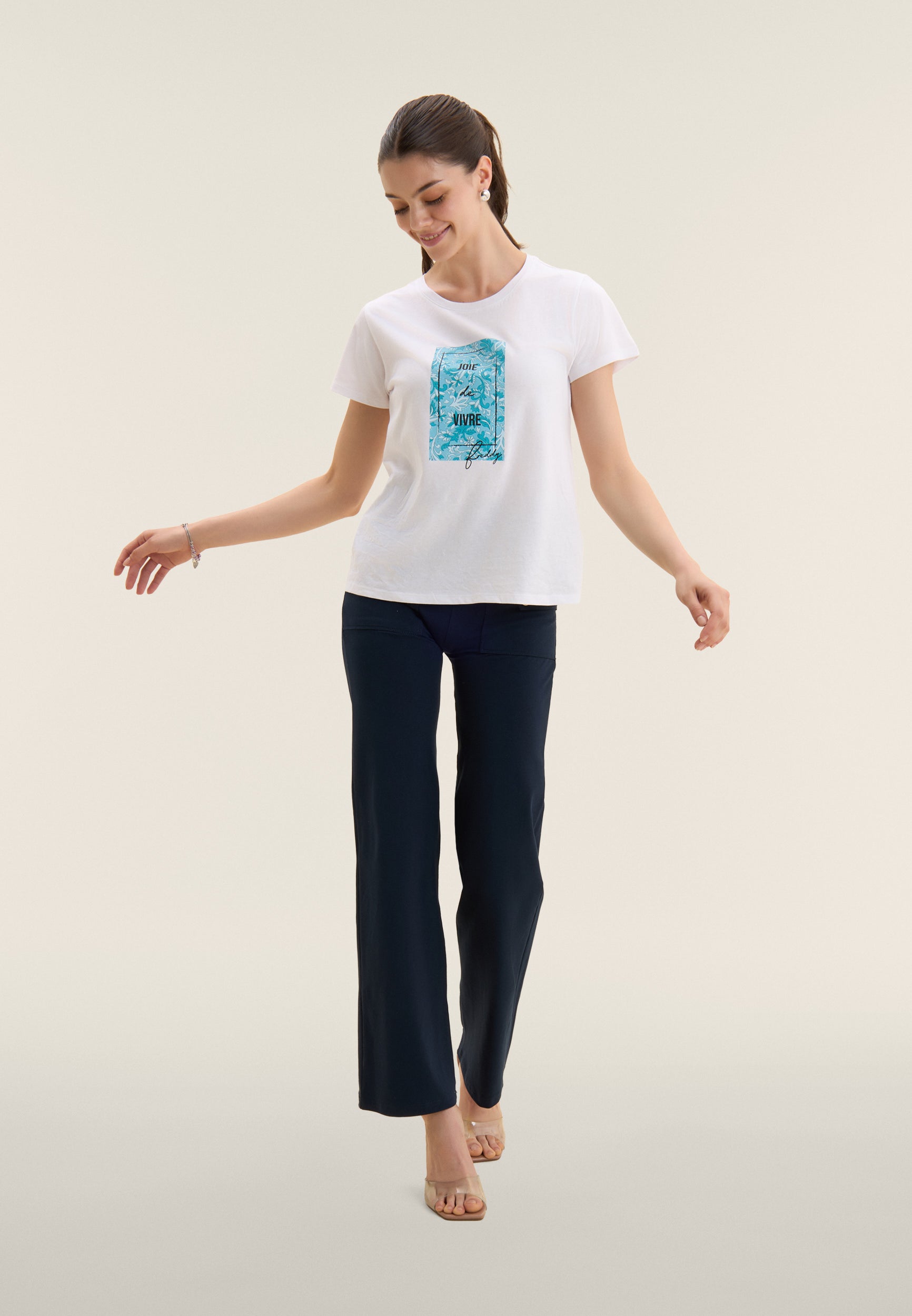 freddy-t-shirt-imprim-floral-coton-supima-manches-courtes image 2