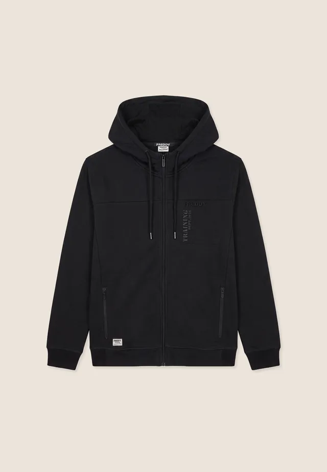 freddy-sweat-homme-regular-fit-zip-capuche-jersey image 1