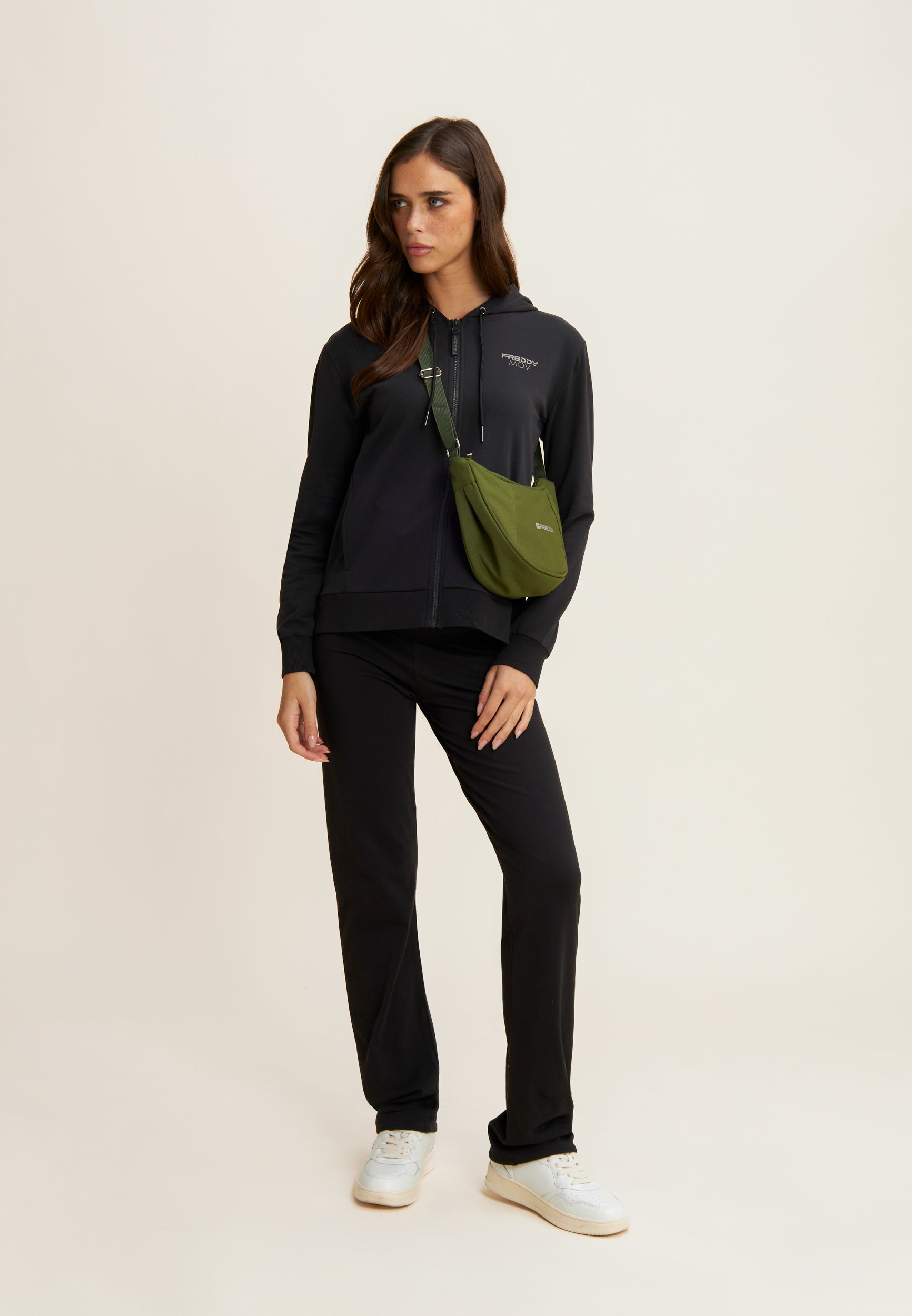 freddy-pantalon-sport-straight-heavy-jersey-cordon-bas image 2