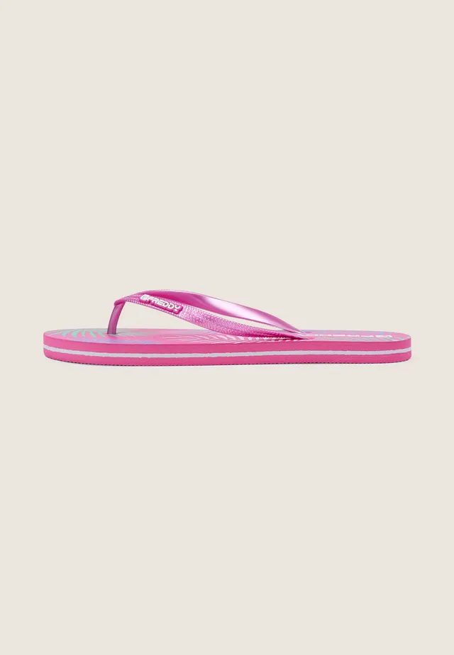 freddy-tongs-flip-flop-femme-imprim-tropical-avec-logo image 1