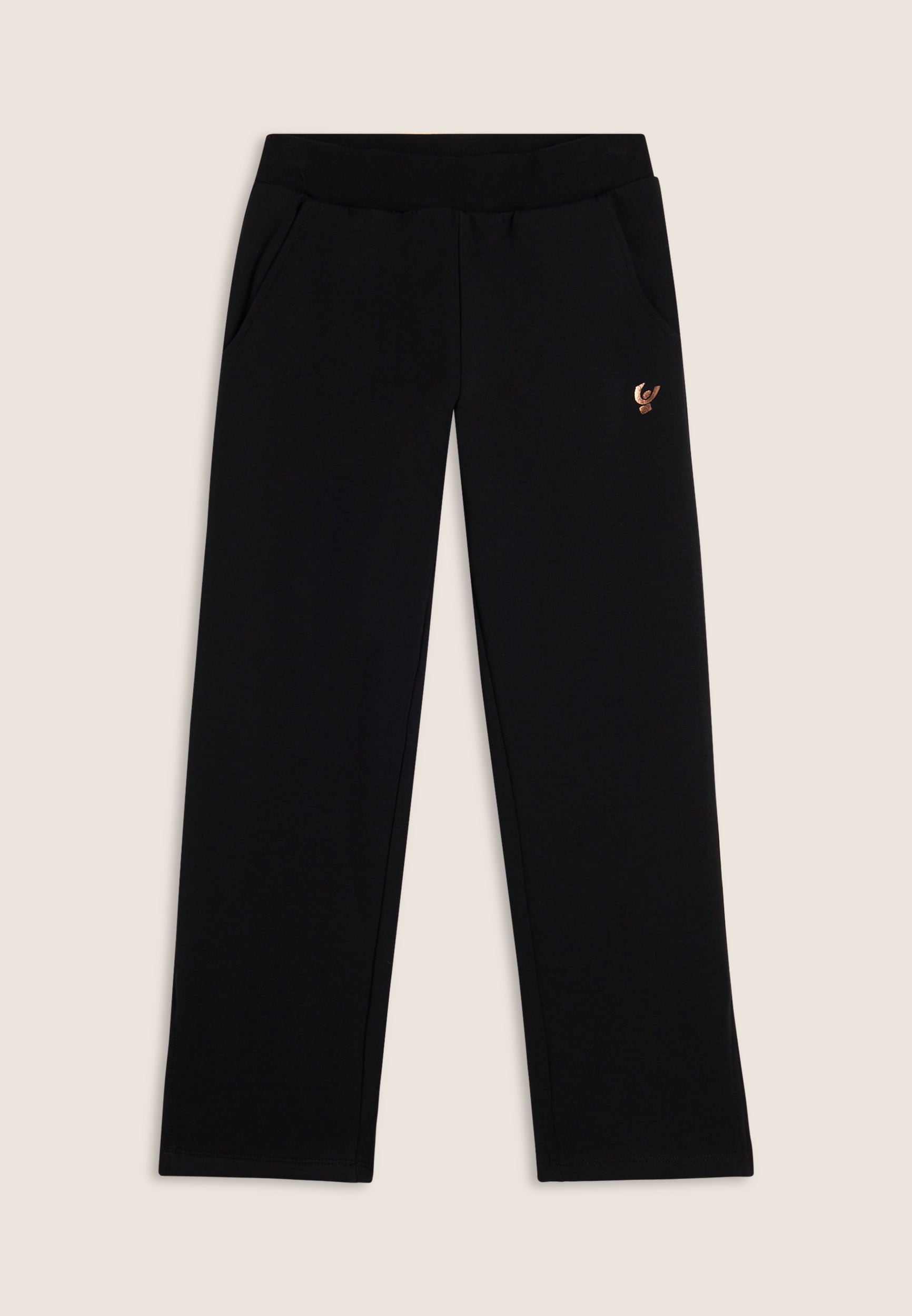 freddy-pantalon-sport-fille-pantalon-jambe-large-en-coton-stretch image 1