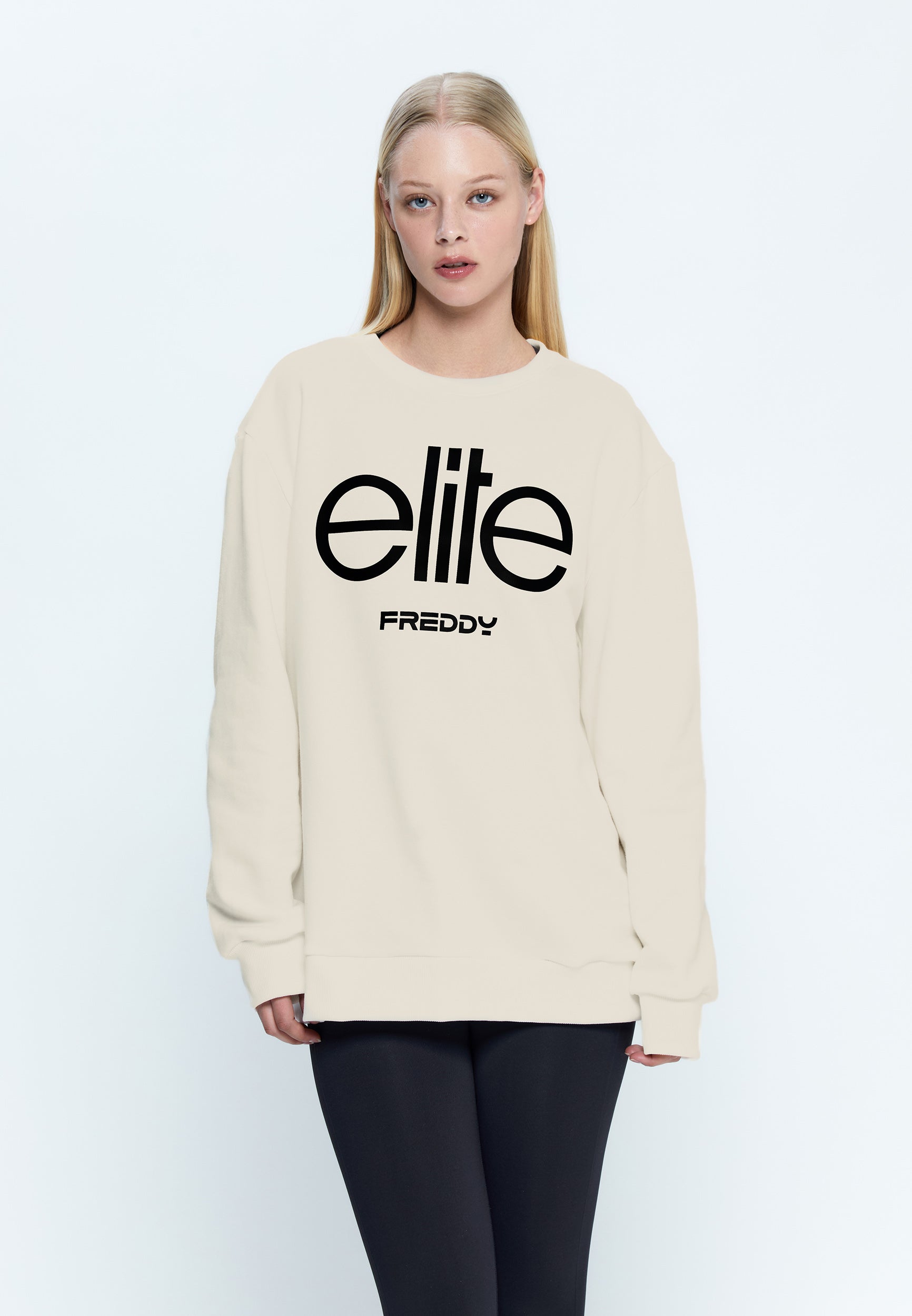 freddy-felpa-unisex-elite-sweat-col-rond-brod-coton image 1