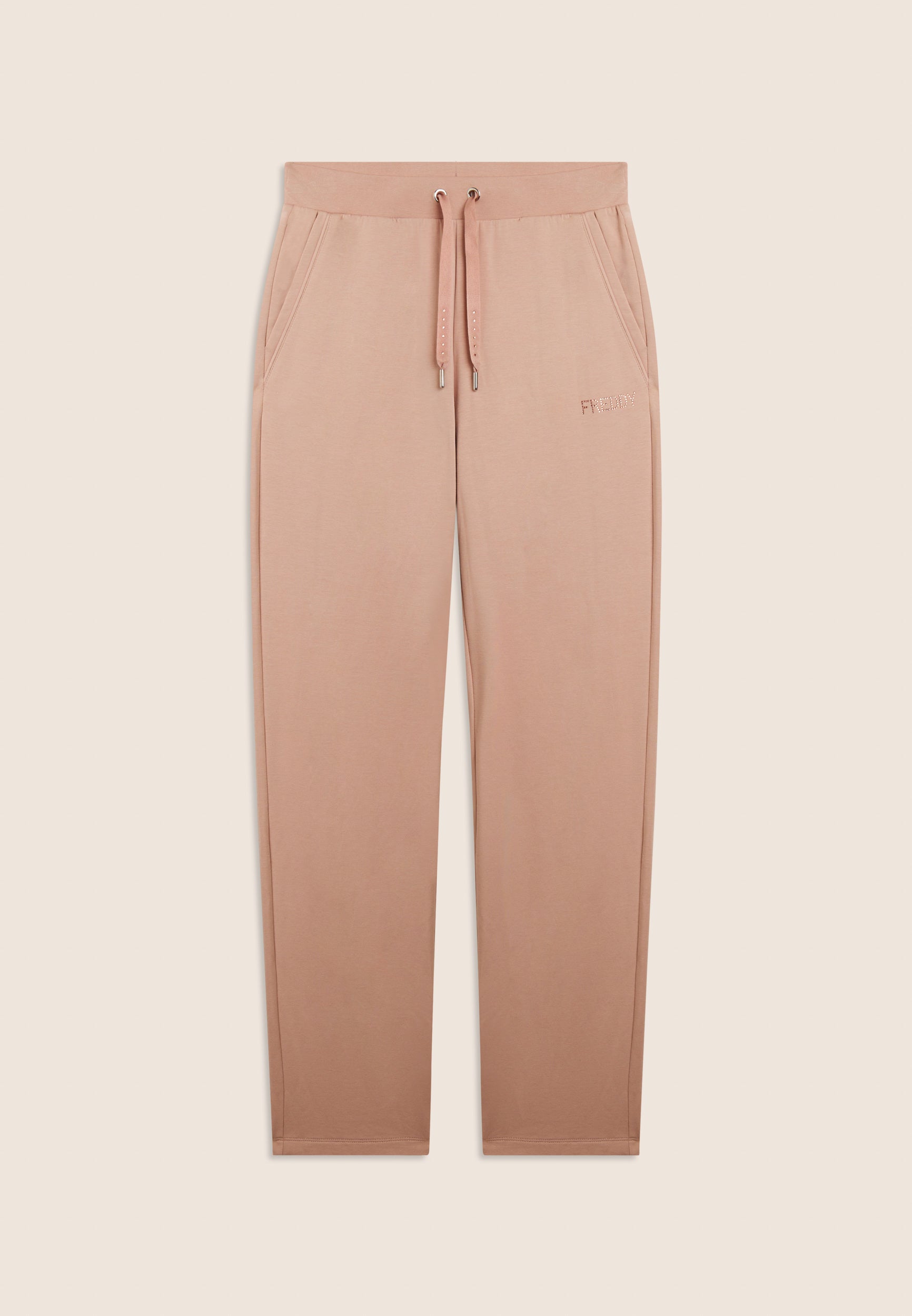freddy-pantalon-sport-droit-strass-freddy-french-terry image 5