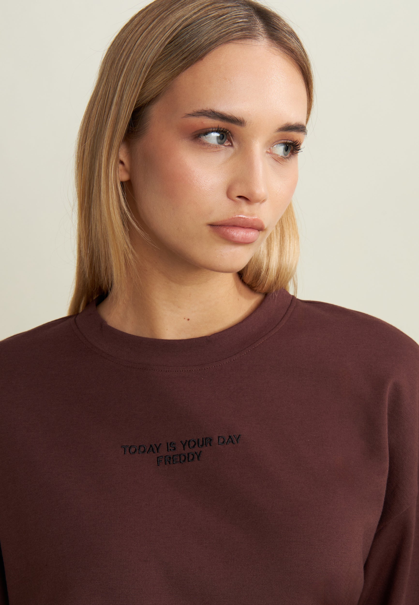 freddy-felpa-donna-sweatshirt-femme-today-is-your-day-bande-logot-e image 4