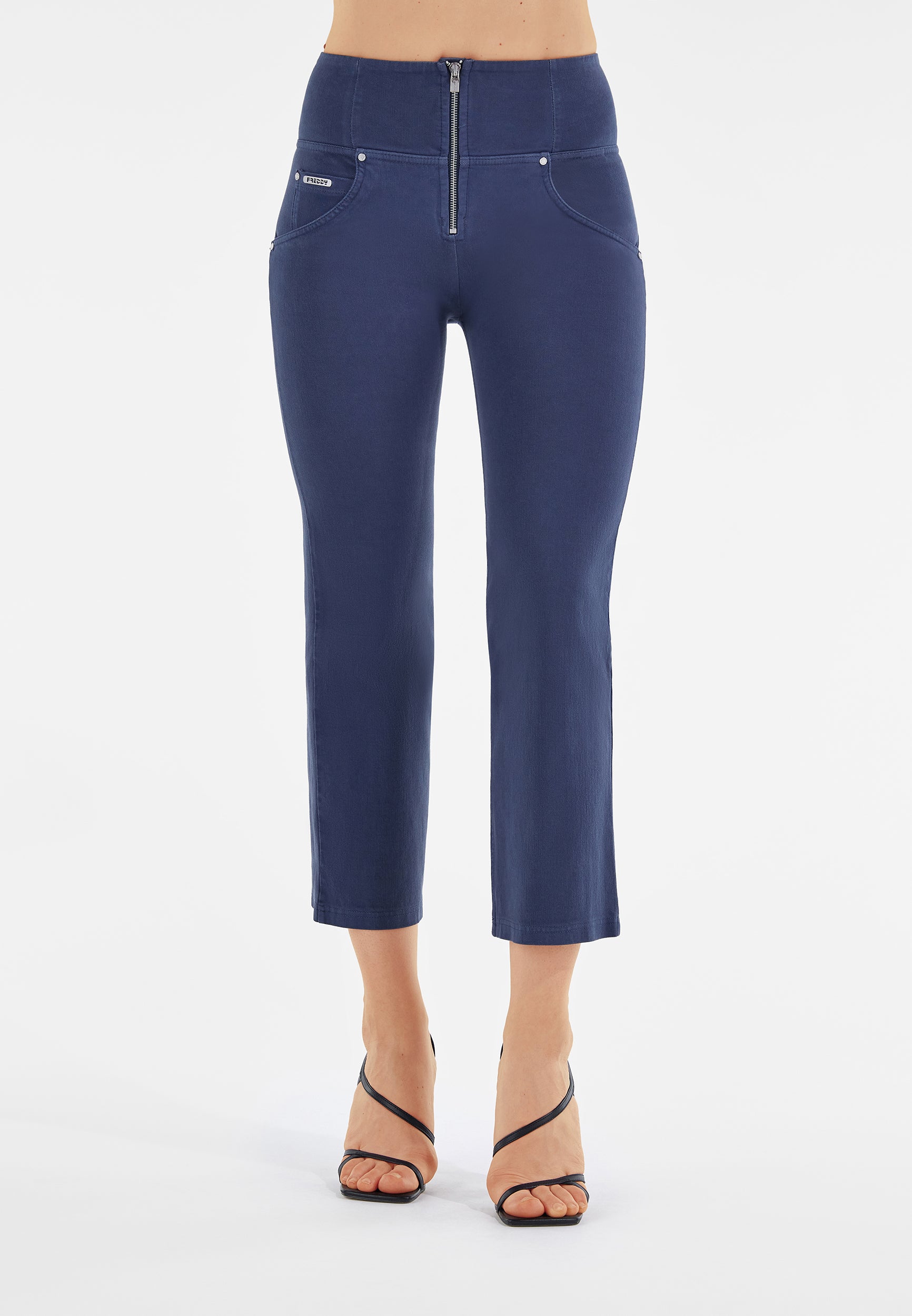 freddy-wr-up-pantalon-push-up-wide-bottom-cropped-en-gabardine image 4