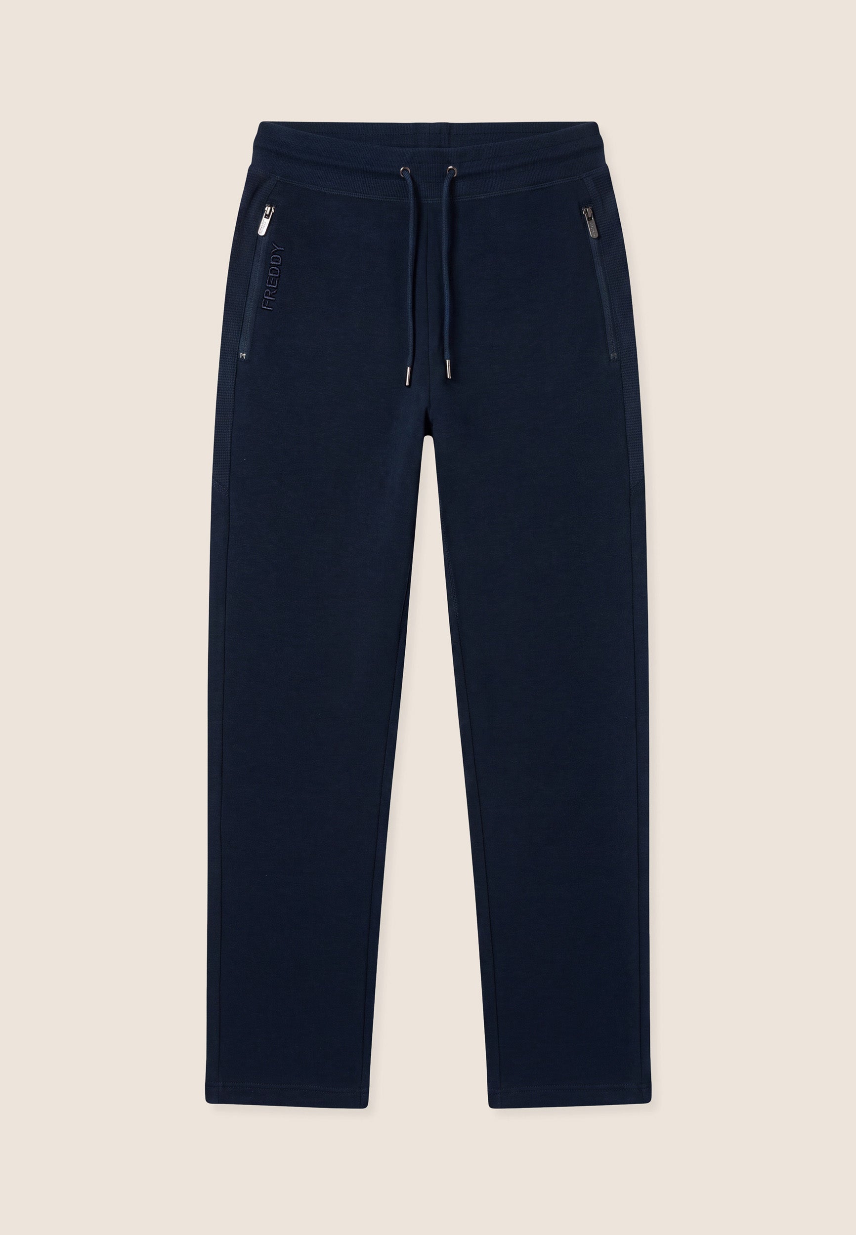 freddy-pantalon-sport-homme-inserts-carreaux-coupe-droite image 5