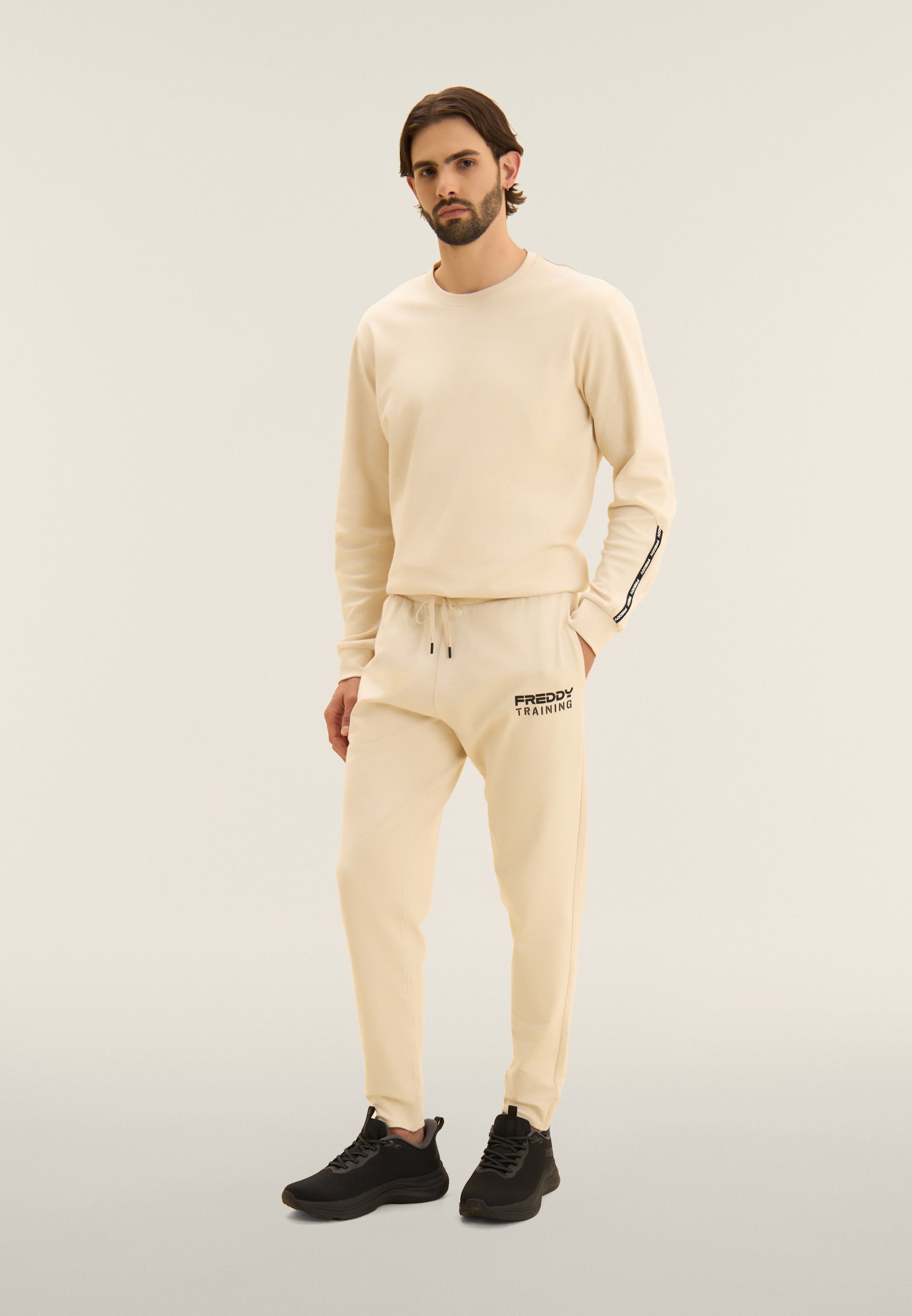 freddy-training-pantalon-slim-cropped-femme-c-tel image 2