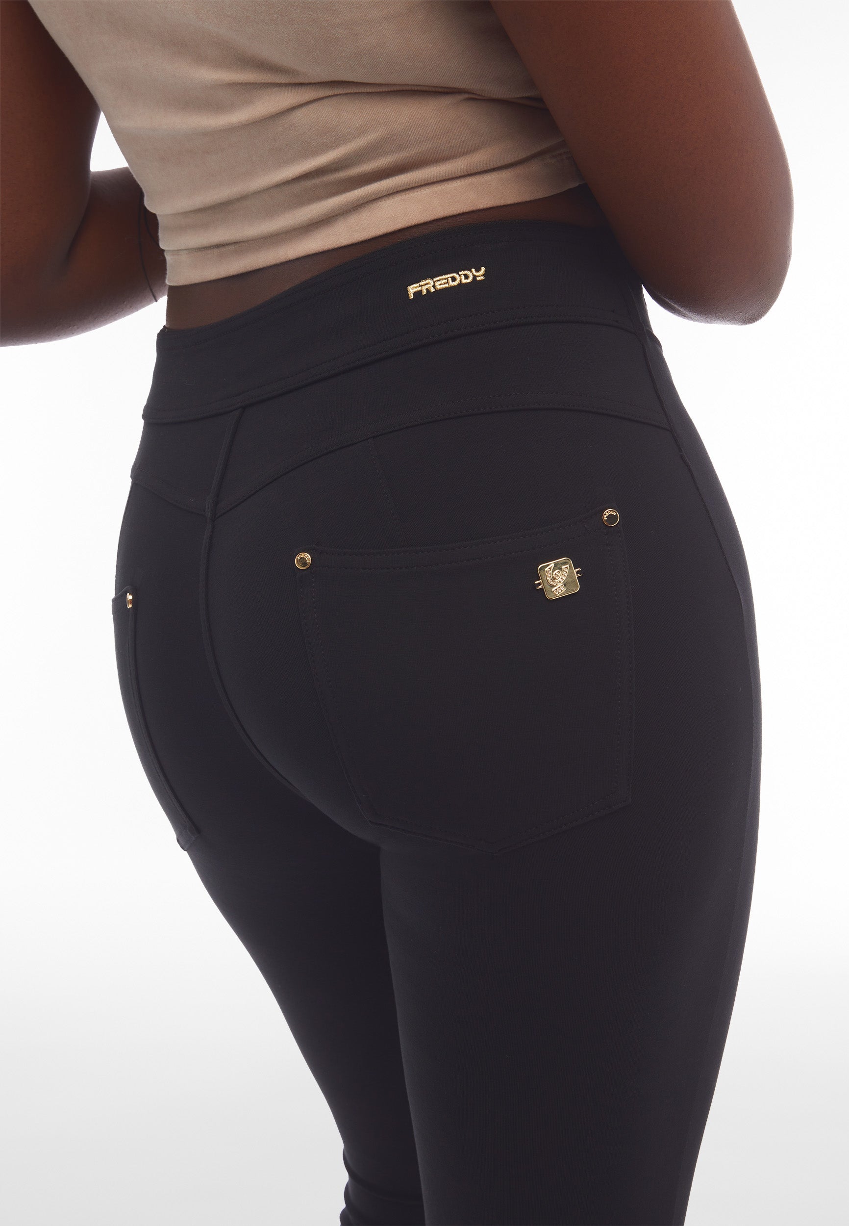 pantalon-freddy-n-o-w-jersey-taille-bustier-couture-centrale image 5