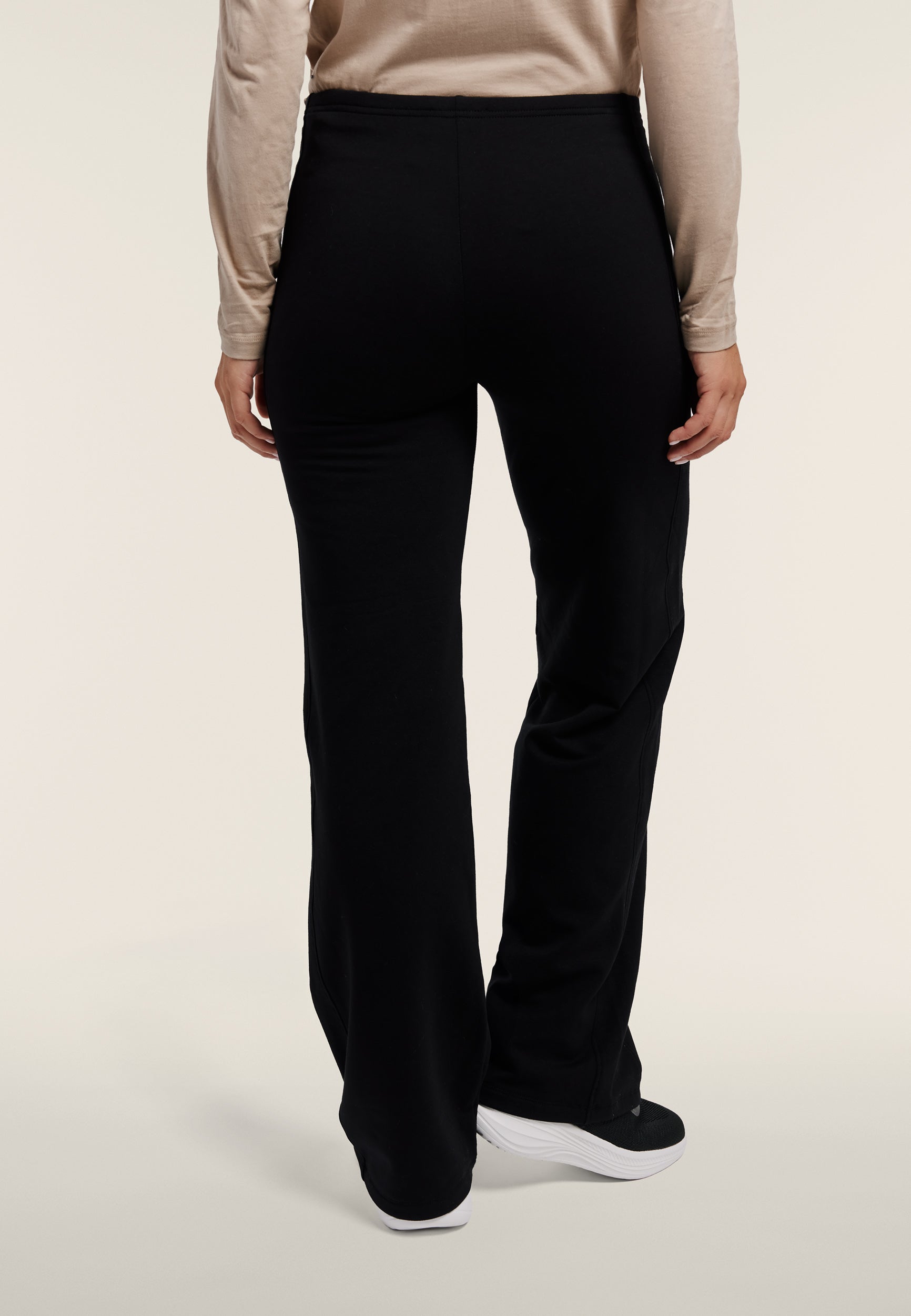 freddy-pantalon-slim-wide-leg-felpa-modal-femme image 3