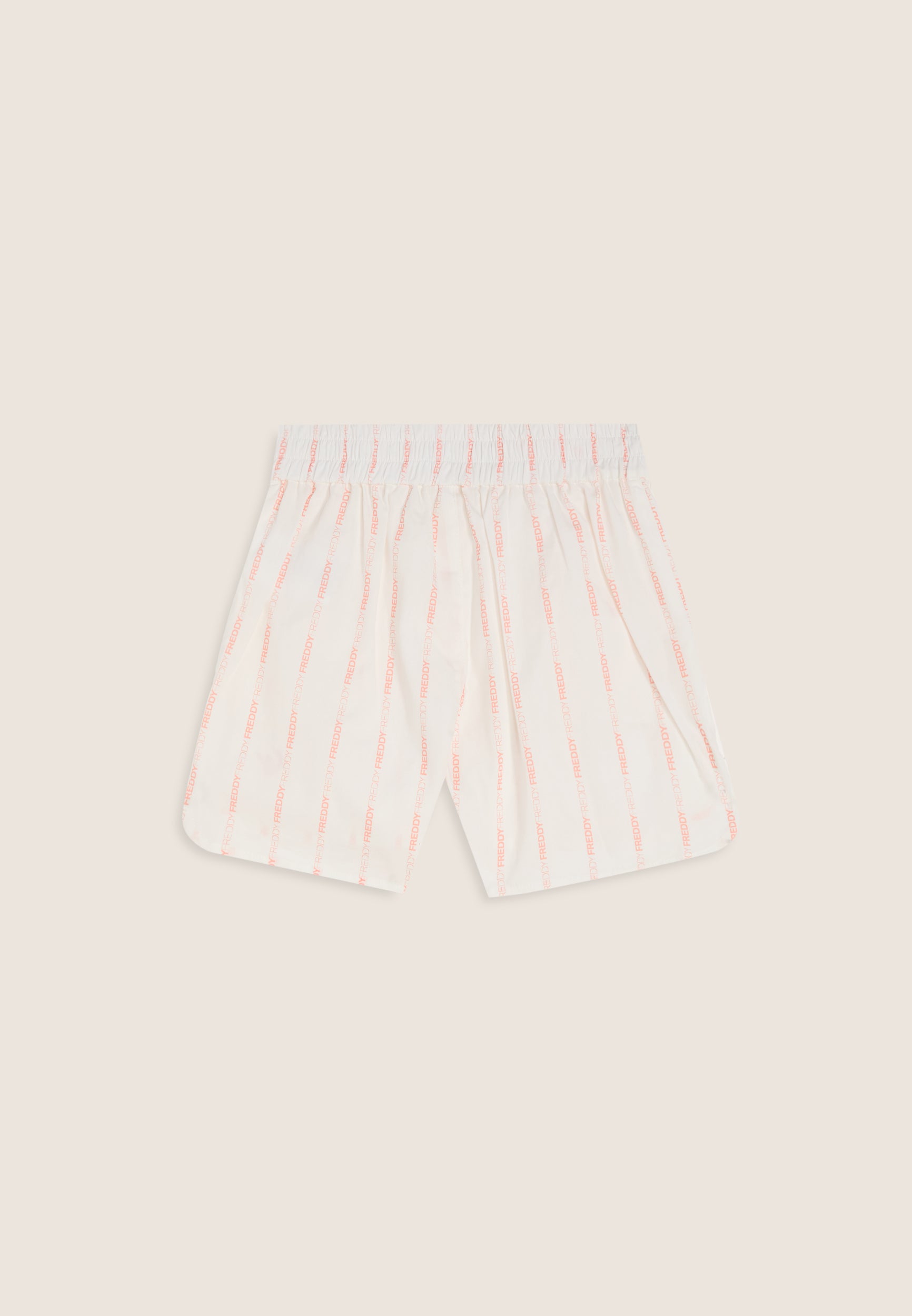 freddy-pantaloncini-bambina-short-coton-fille-rayures-logot-es image 2