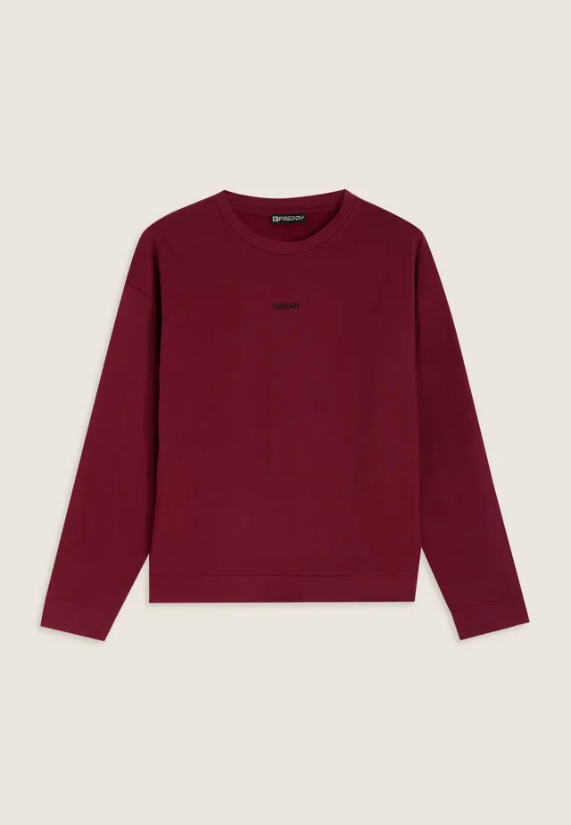 freddy-wr-up-sweat-femme-comfort-maxi-imprim-today image 1