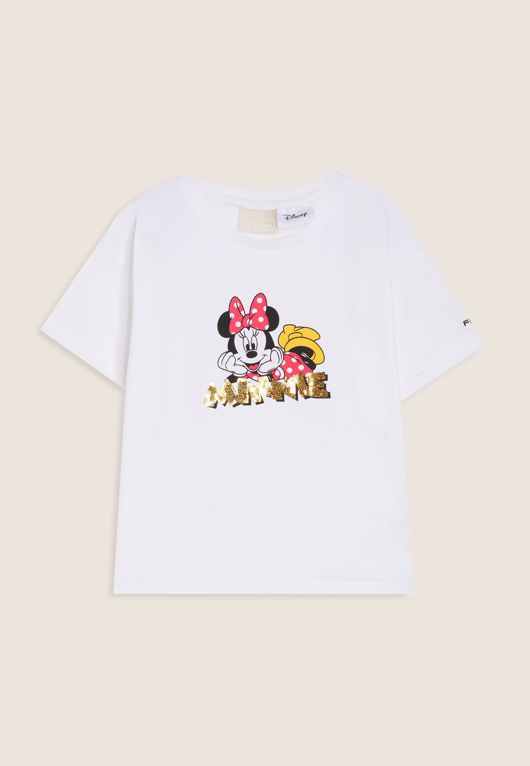 t-shirt-fille-freddy-minnie-paillettes-jersey-stretch image 4