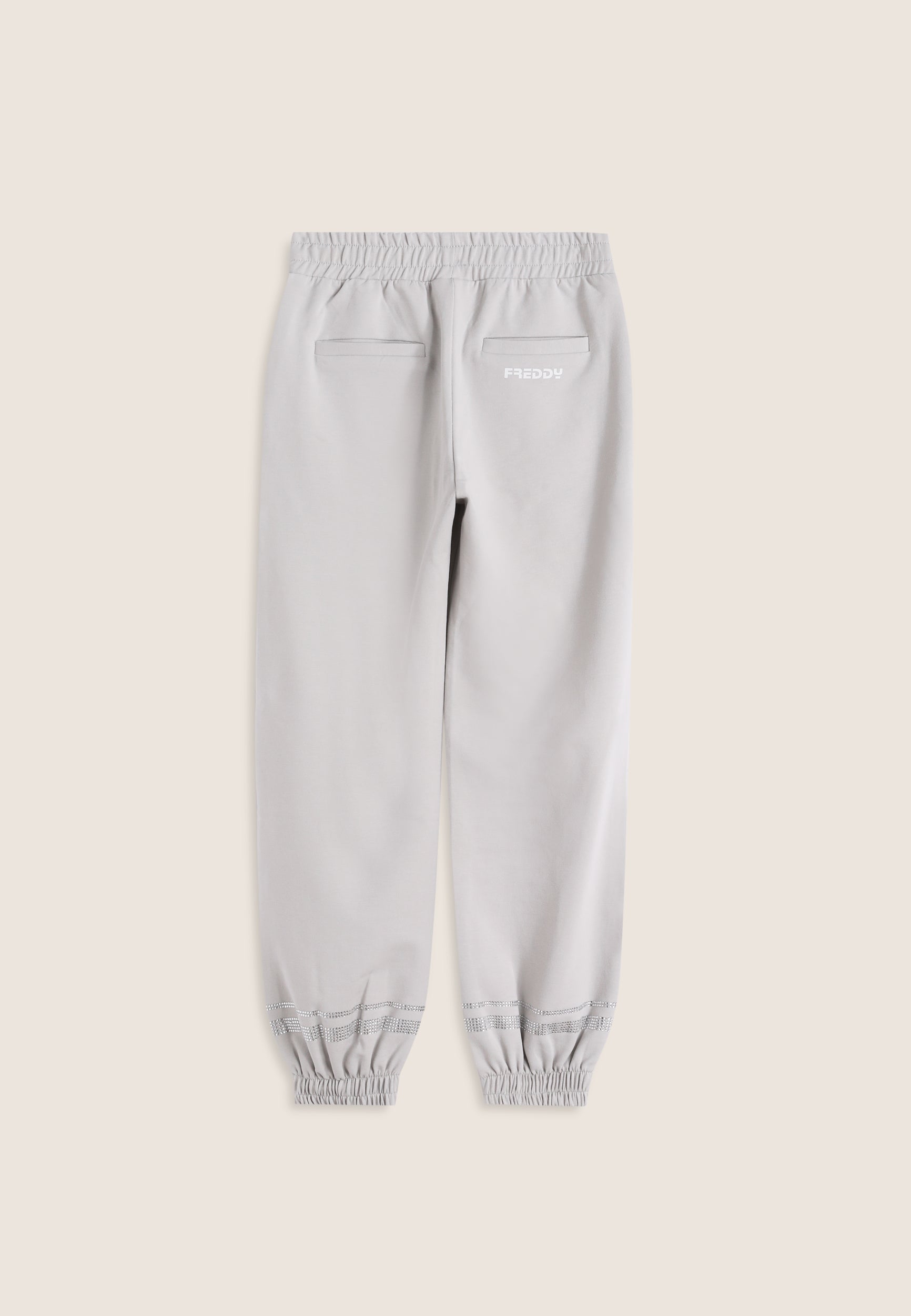 freddy-pantalon-comfort-fille-coton-lastique-strass image 5