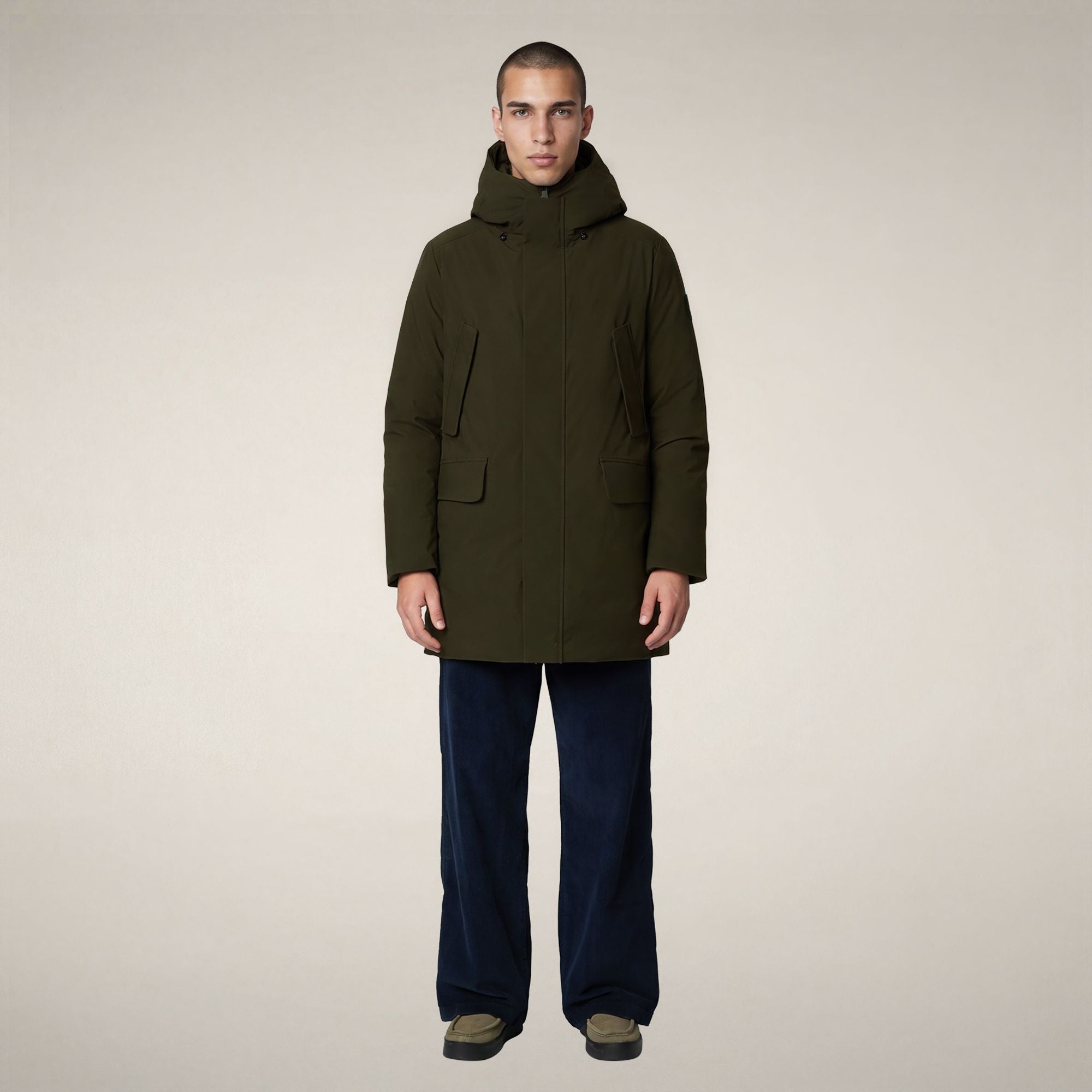 save-the-duck-parka-homme-wilson-vert-fonc image 1