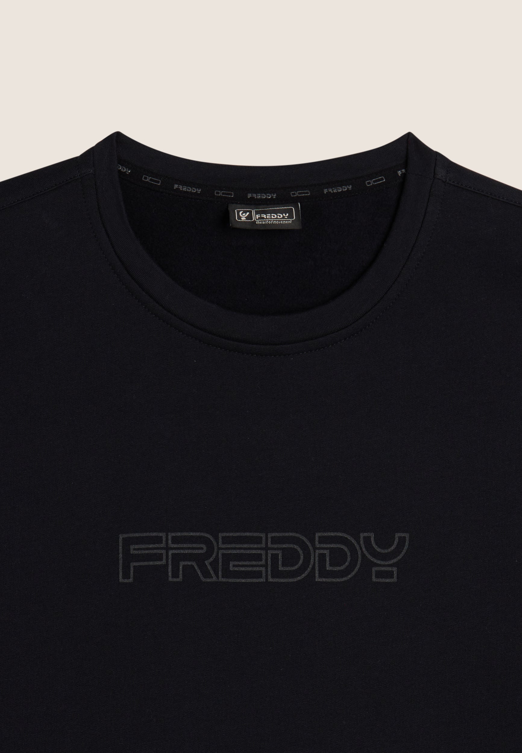freddy-sweat-homme-french-terry-poche-kangourou-zip image 3