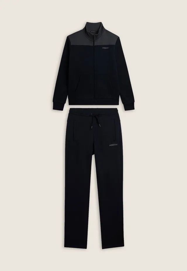 freddy-surv-tement-homme-col-haut-full-zip-colour-block-regular image 1