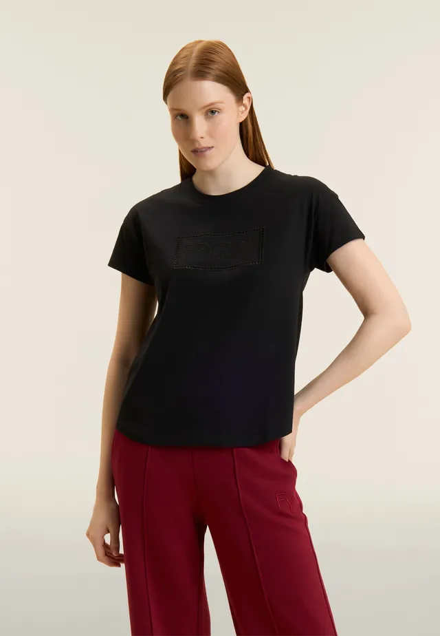 freddy-t-shirt-manches-ailettes-logo-brod-coton image 1