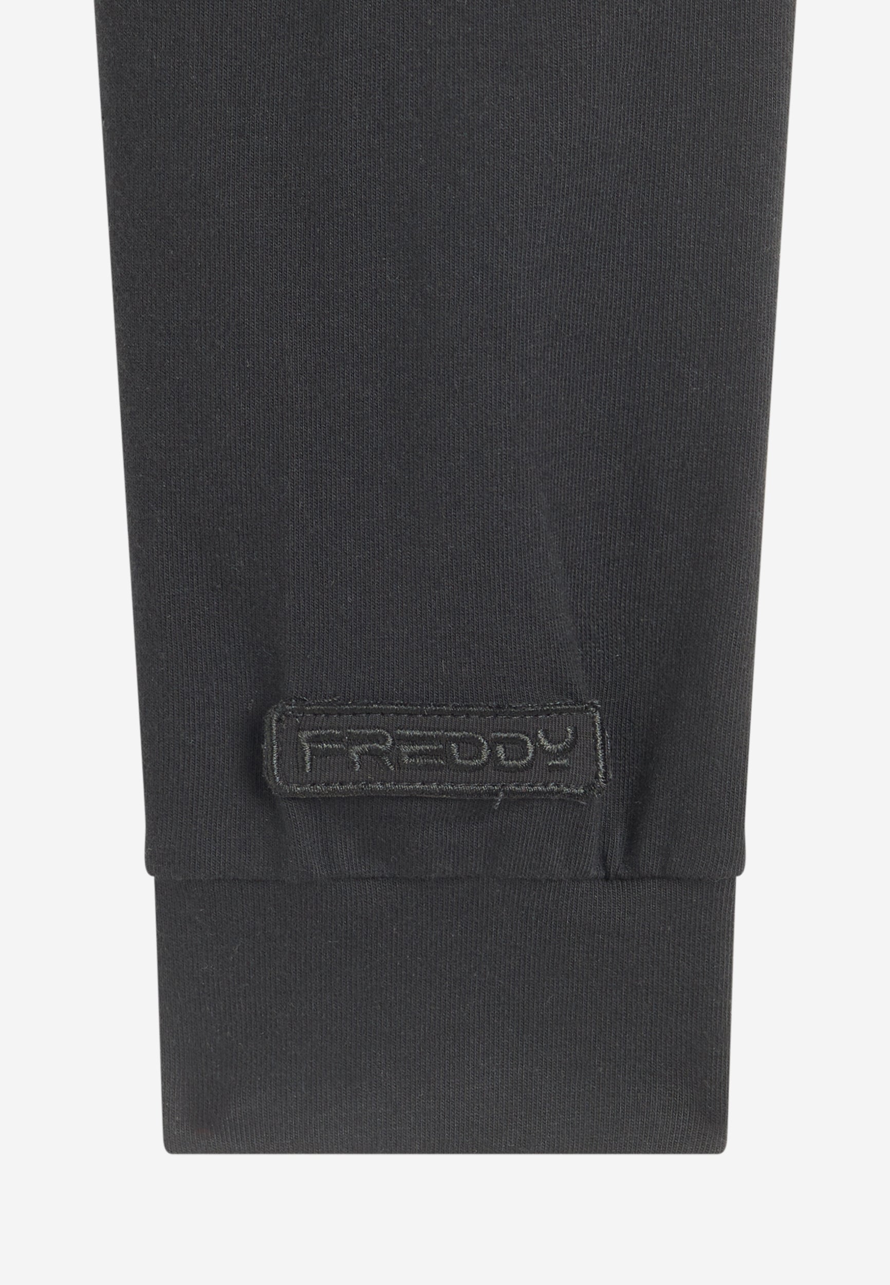 freddy-sweat-femme-col-rond-oversize-jersey-waffle image 7