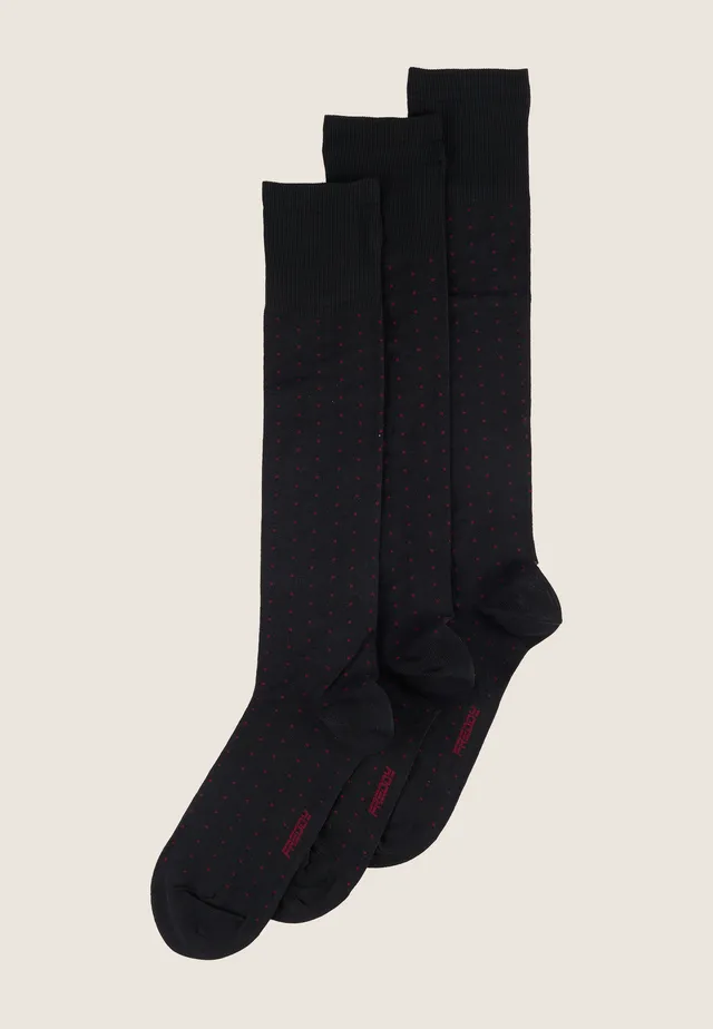 freddy-pack-3-paires-chaussettes-longues-coton-stretch image 1