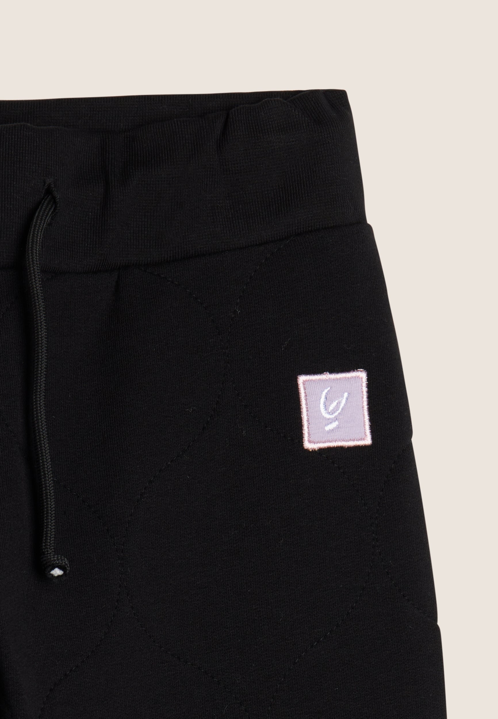 freddy-pantalon-sport-fille-en-coton-textur-avec-poignet-cheville image 3