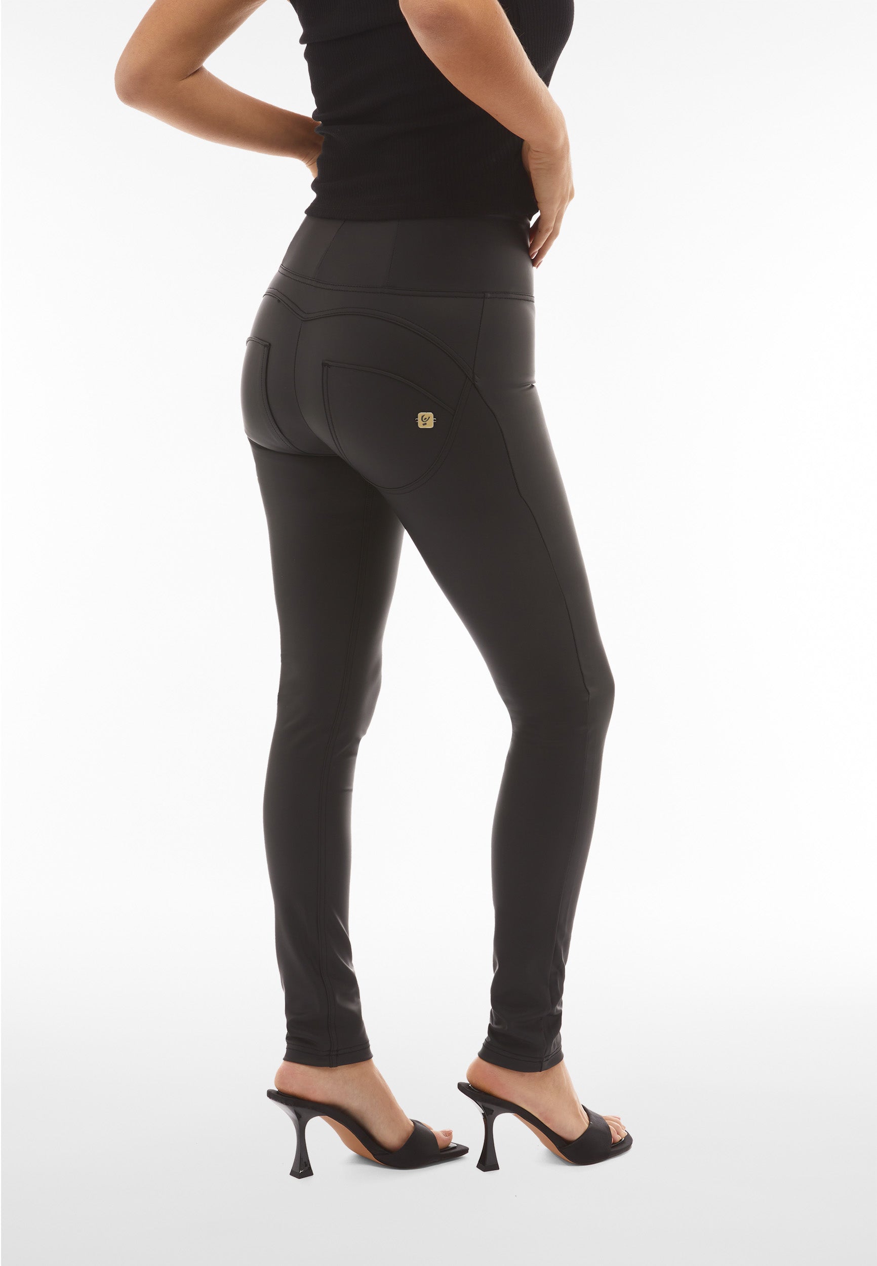 freddy-wr-up-pantalon-push-up-skinny-taille-haute-zip-similicuir image 3
