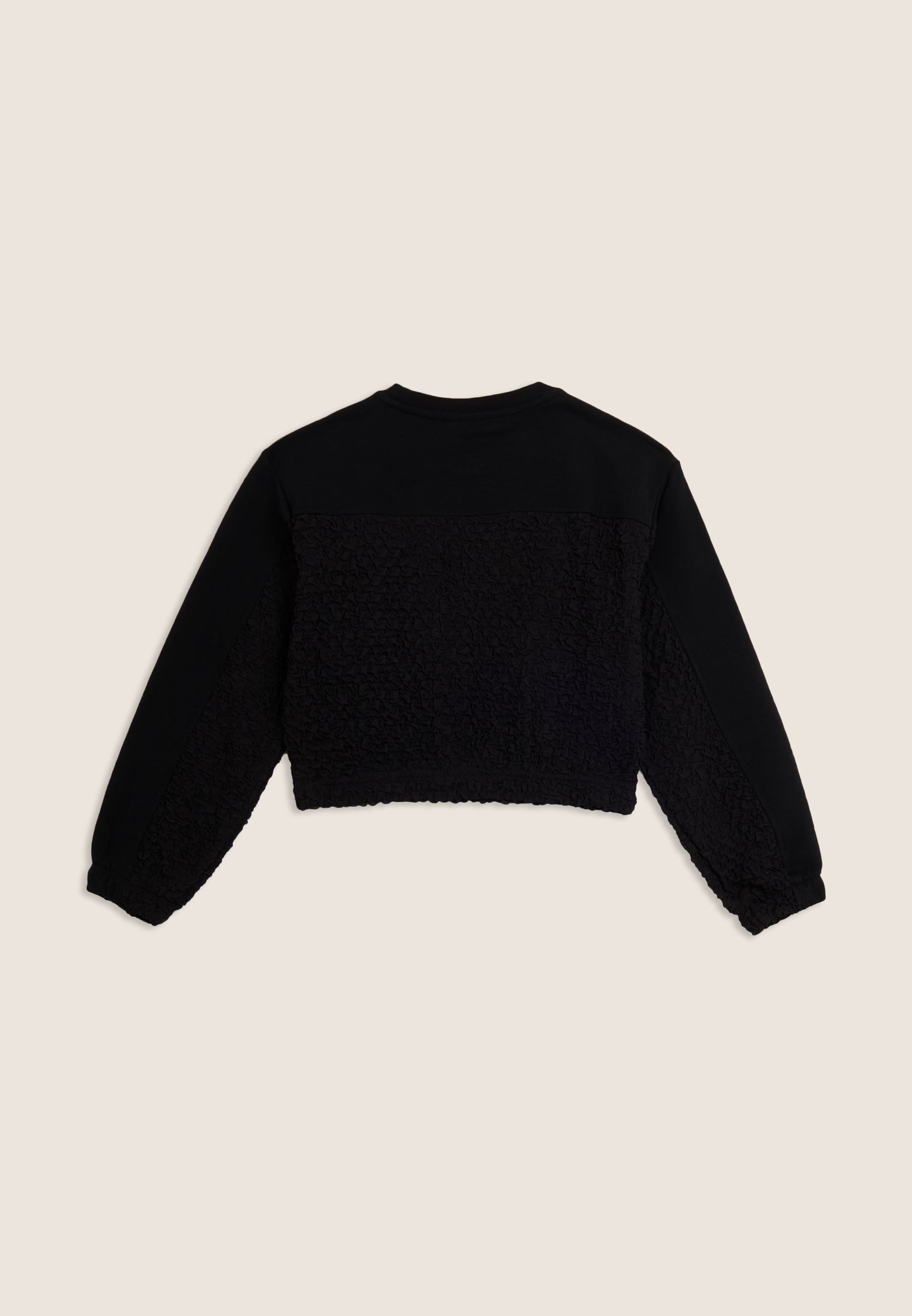 freddy-felpa-junior-sweat-cropped-teddy-poches-poitrine-fille image 2