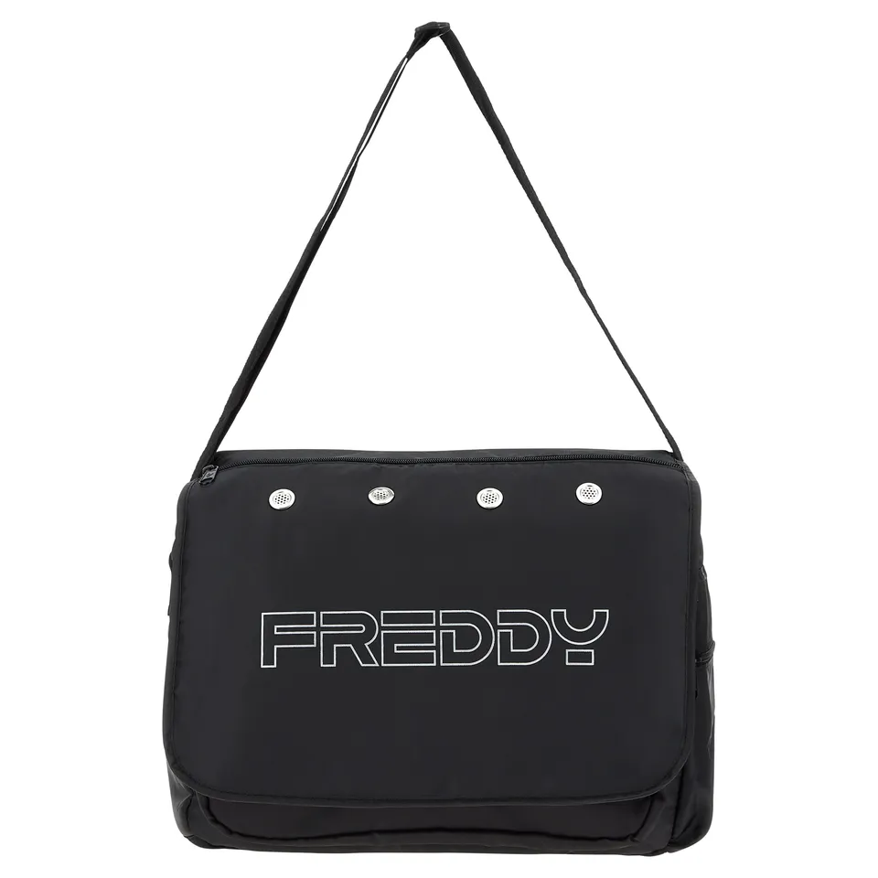 freddy-sac-messenger-en-nylon-noir-maxi-logo image 1
