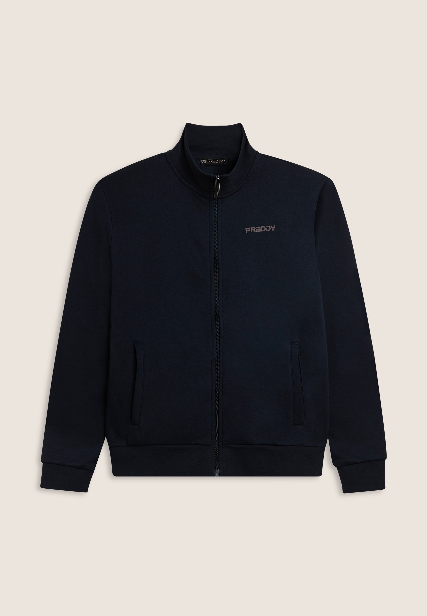 freddy-sweat-full-zip-homme-col-haut-felpa-coton image 8