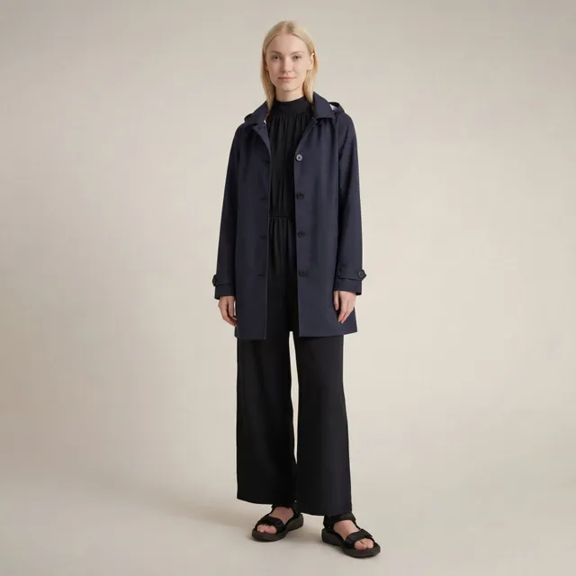 save-the-duck-april-imperm-able-femme-bleu-noir image 1
