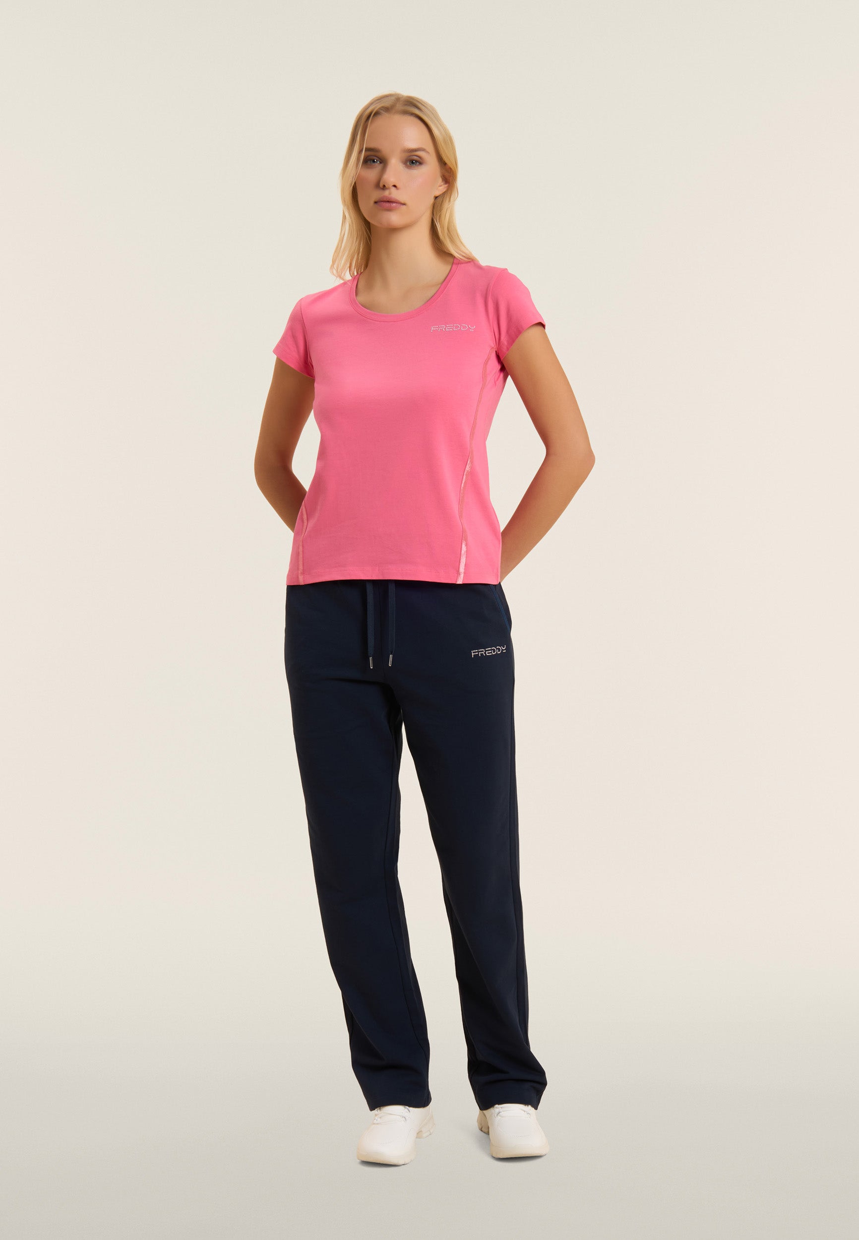 freddy-t-shirt-logo-perles-inserts-lastiques-manches-courtes image 5