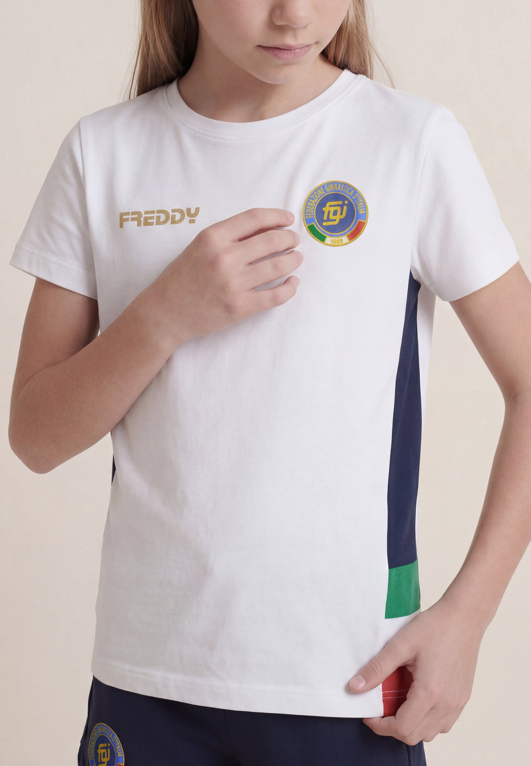 freddy-t-shirt-junior-italia-fgi-blanc-maxi-ita-t-shirt-enfant image 4