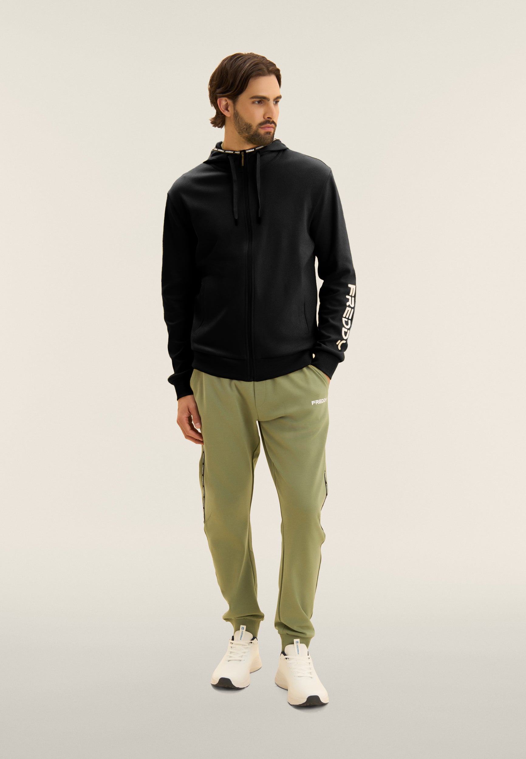 freddy-felpa-femme-capuche-zip-coton-interlock image 8
