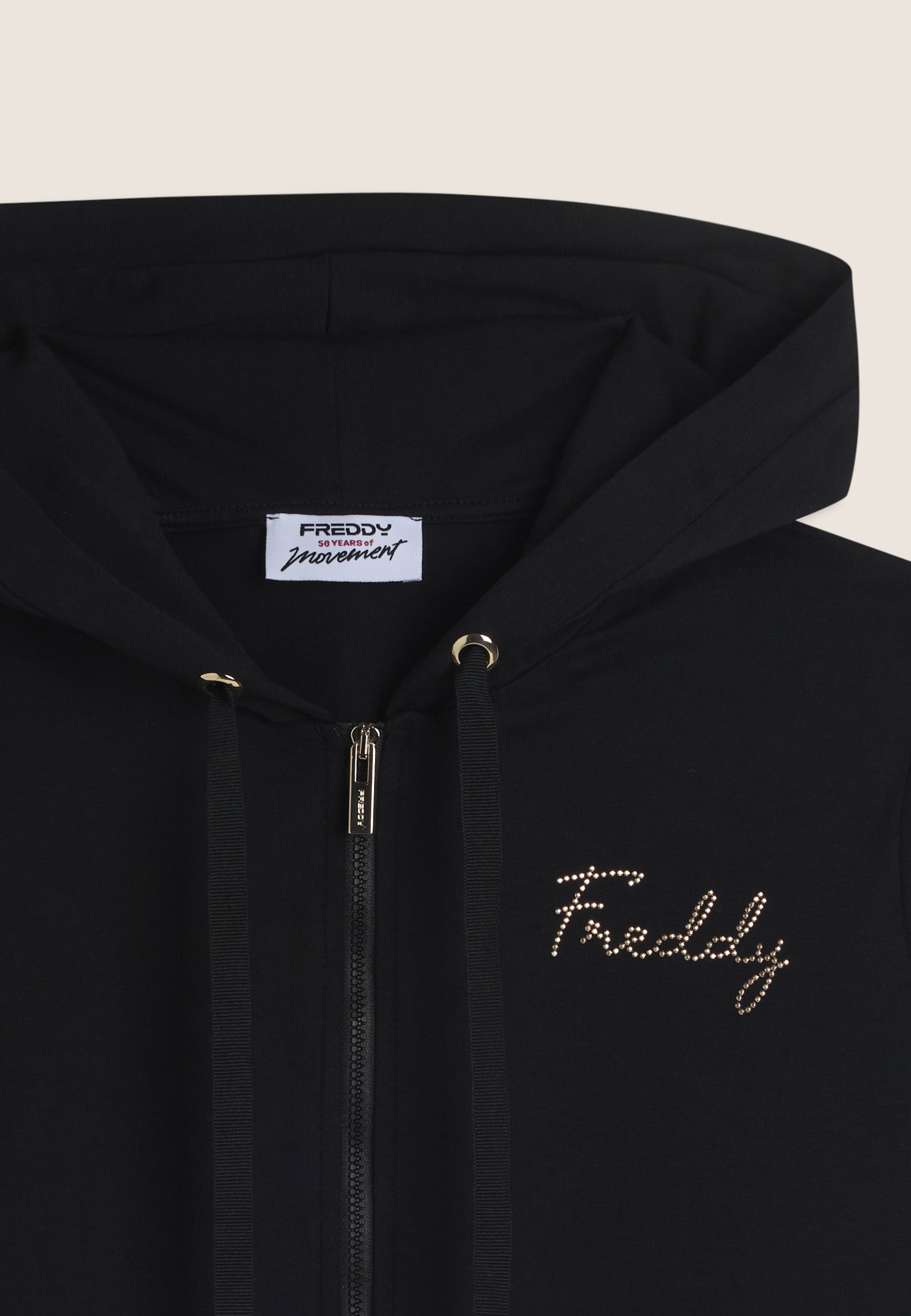 freddy-sweat-capuche-zipp-femme-d-tails-animalier image 7
