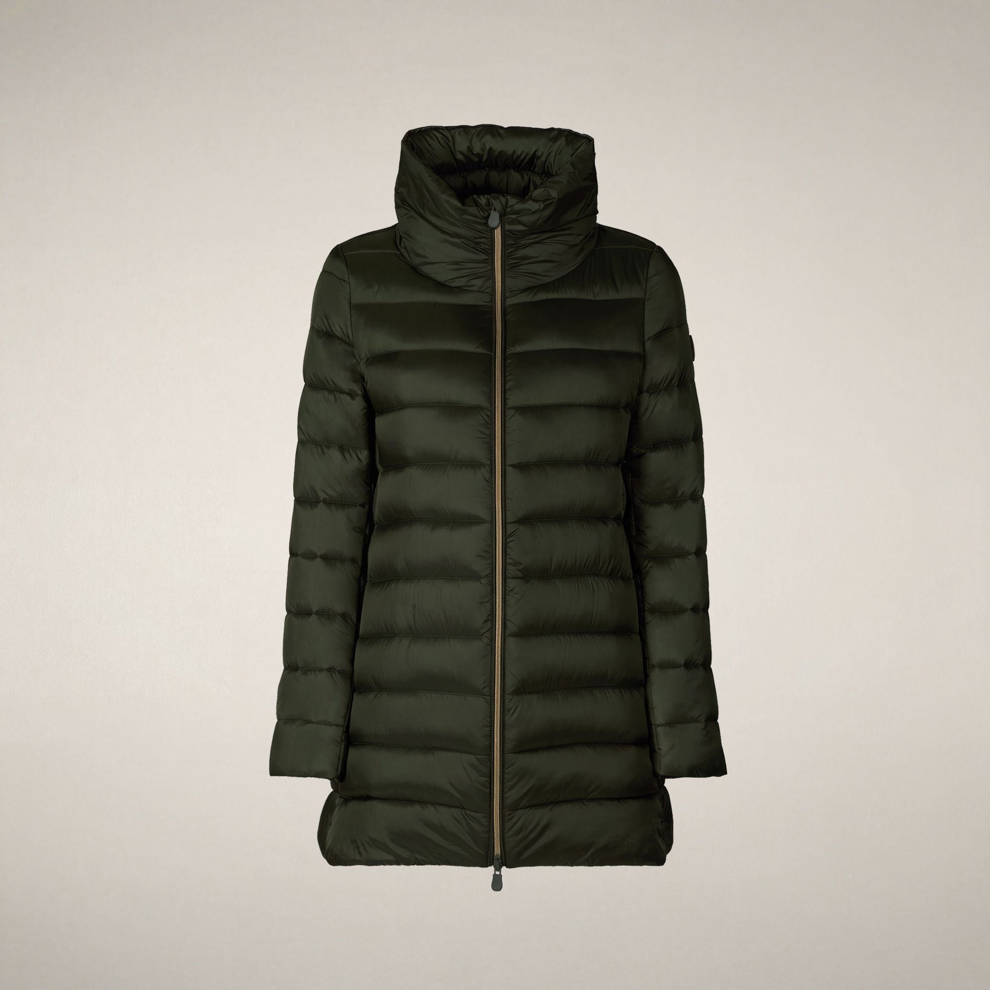 save-the-duck-lydia-doudoune-longue-femme-vert-bosco image 3