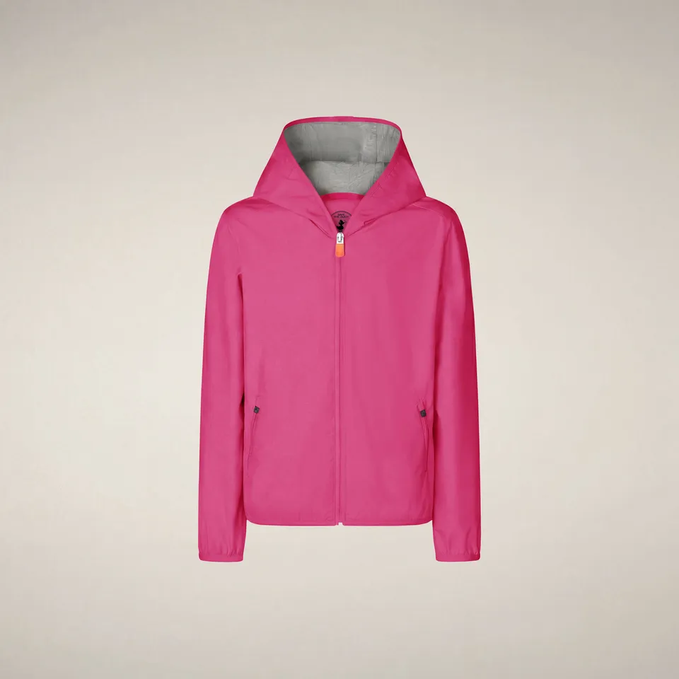 save-the-duck-coupe-vent-enfant-jules-rose-fuchsia-imperm-able image 1