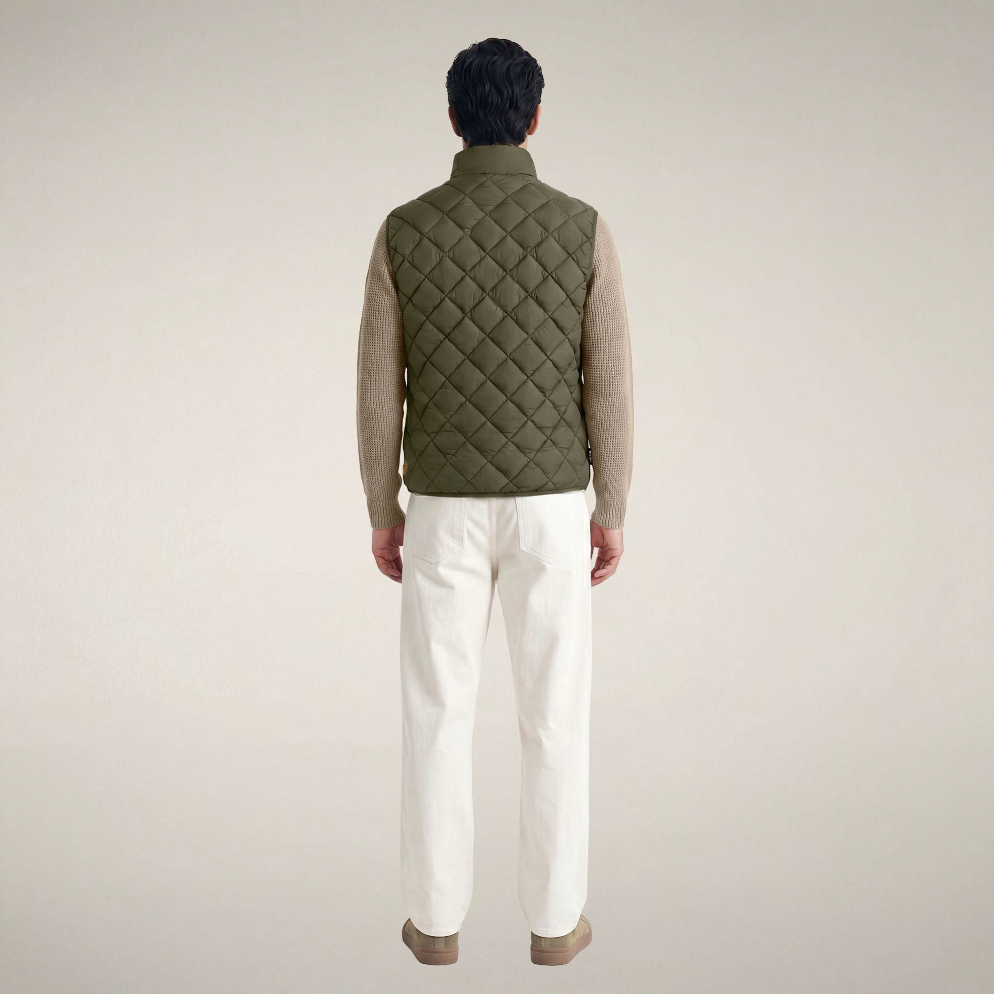 save-the-duck-fabrice-gilet-matelass-homme-vert-serpent image 2