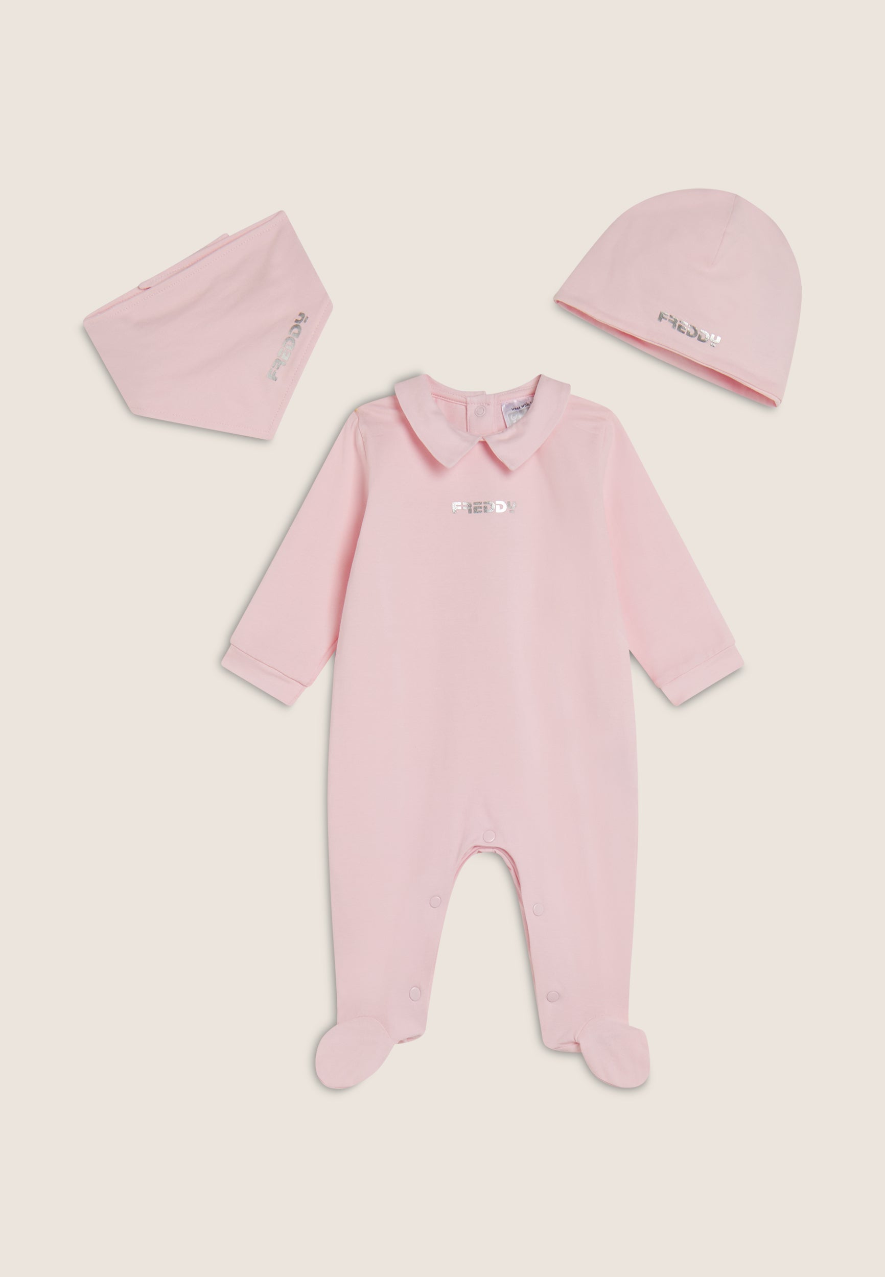 freddy-set-b-b-3-pi-ces-tutina-bonnet-bavoir-coton image 4