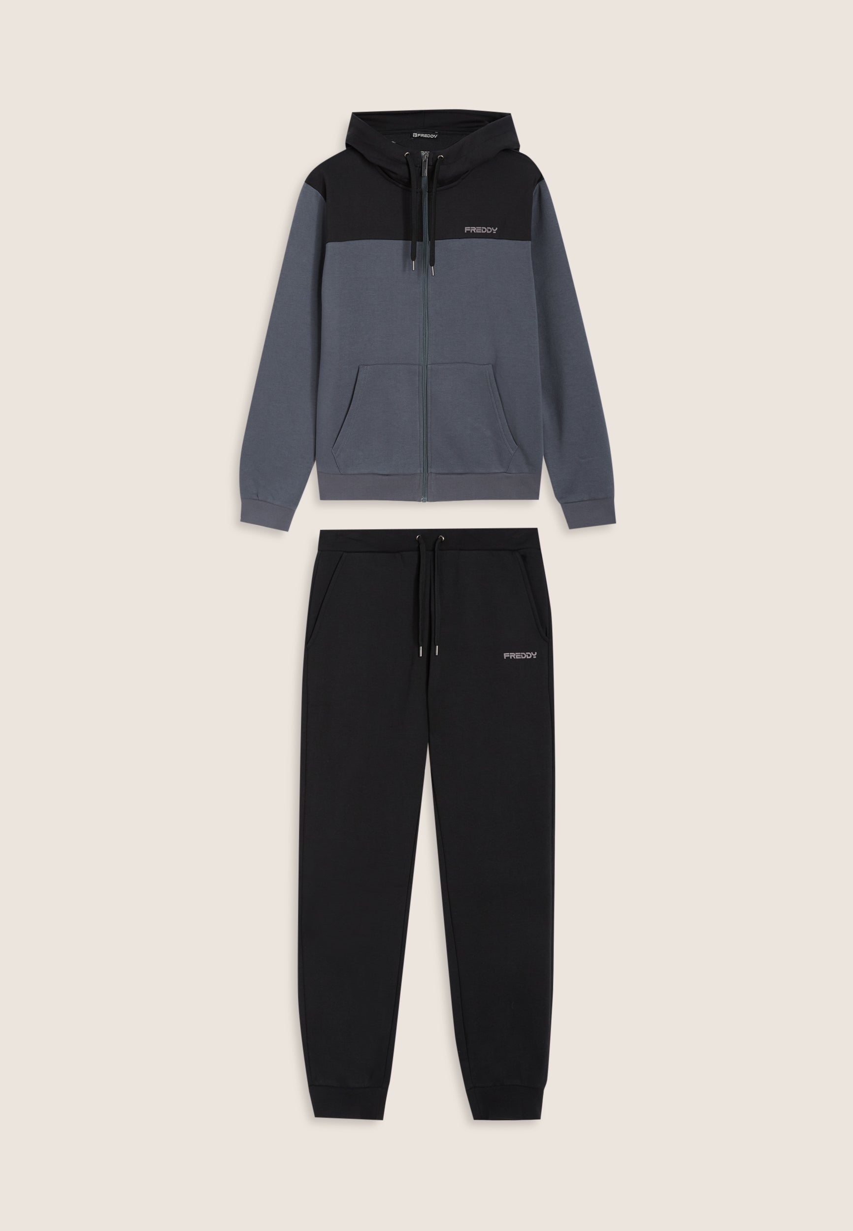 freddy-surv-tement-homme-colour-block-capuche-full-zip image 7