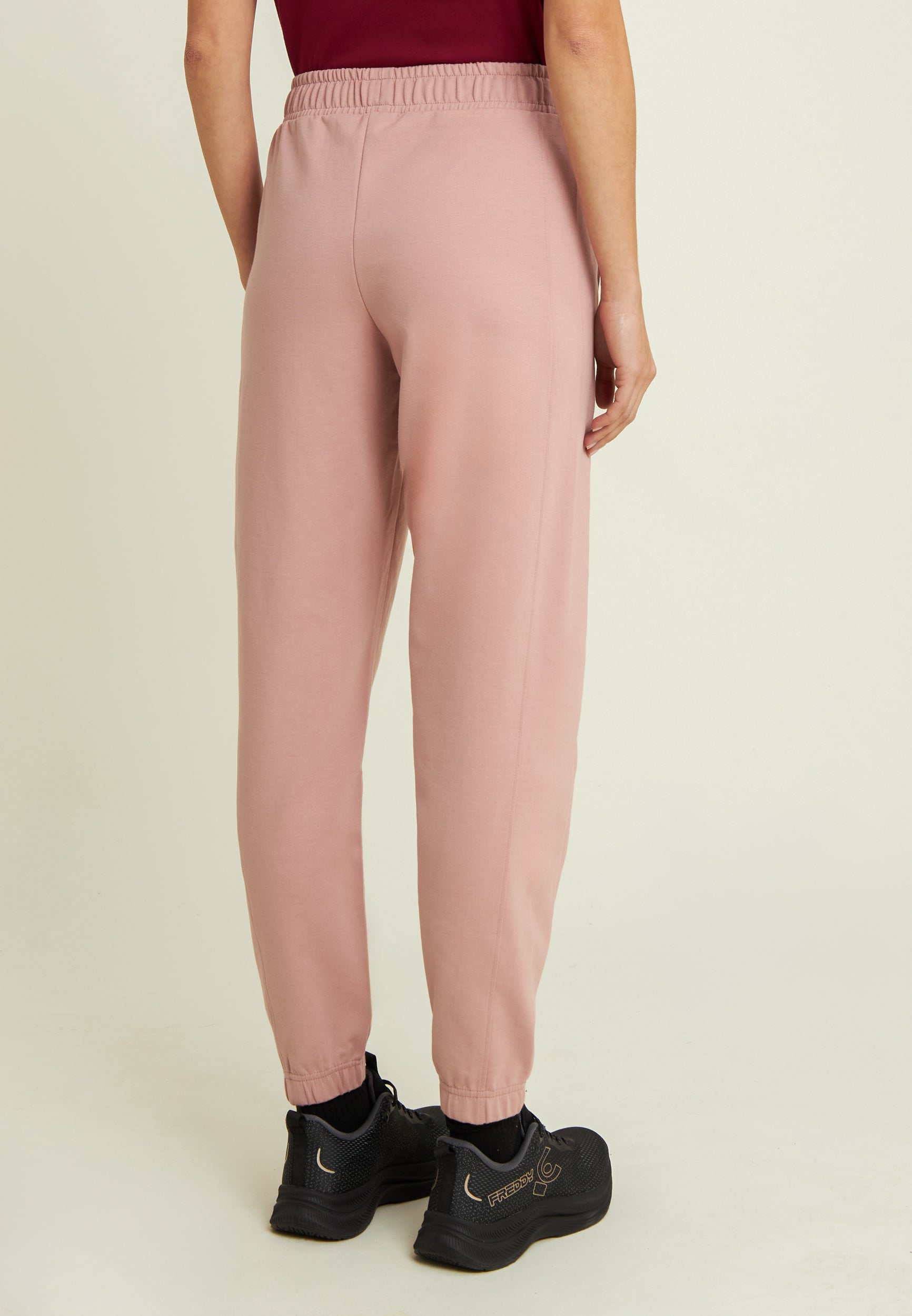 freddy-pantalon-de-sport-femme-molleton-gratt-avec-cordon image 3