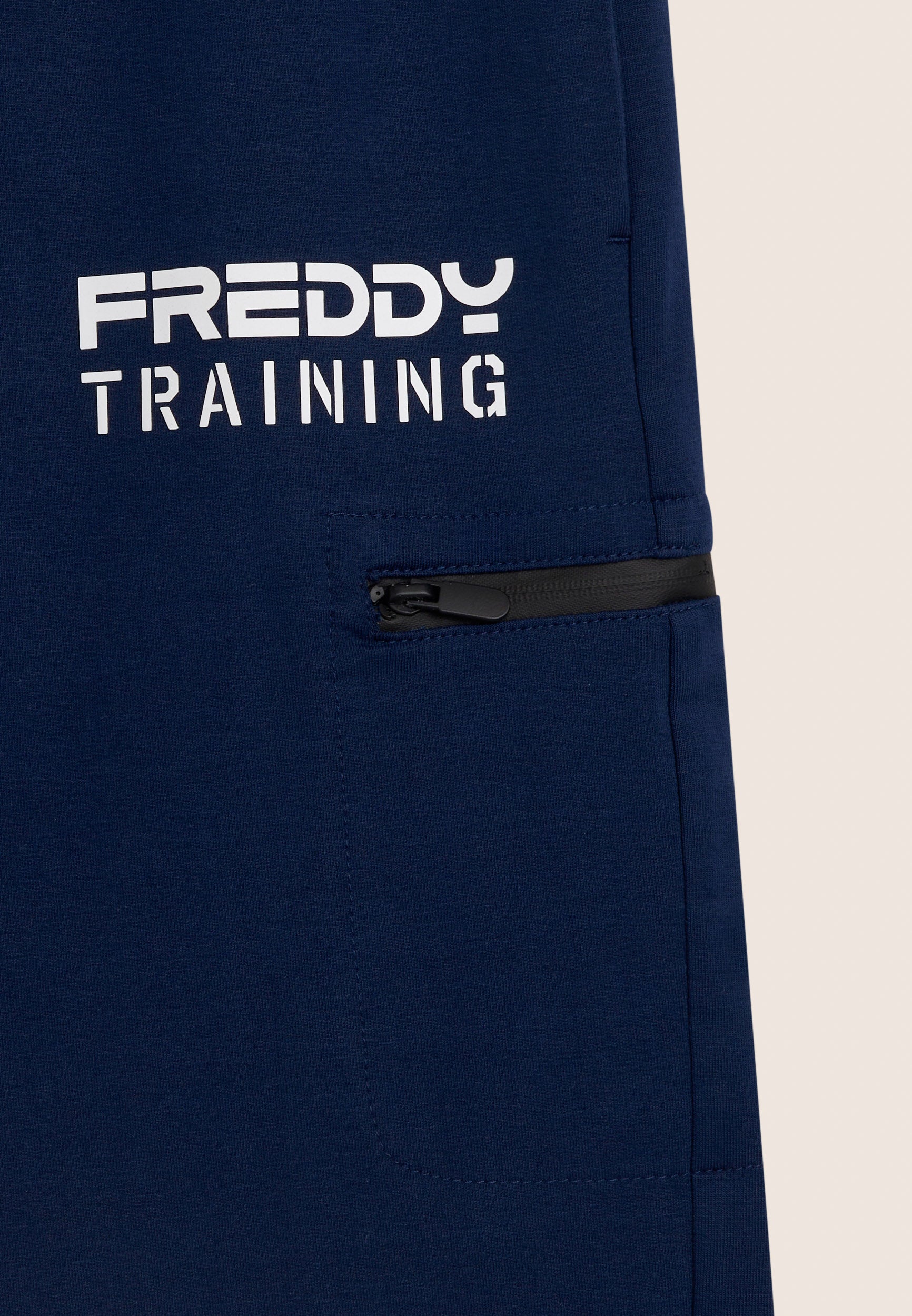 freddy-training-short-homme-baby-french-terry-poche-zip image 7