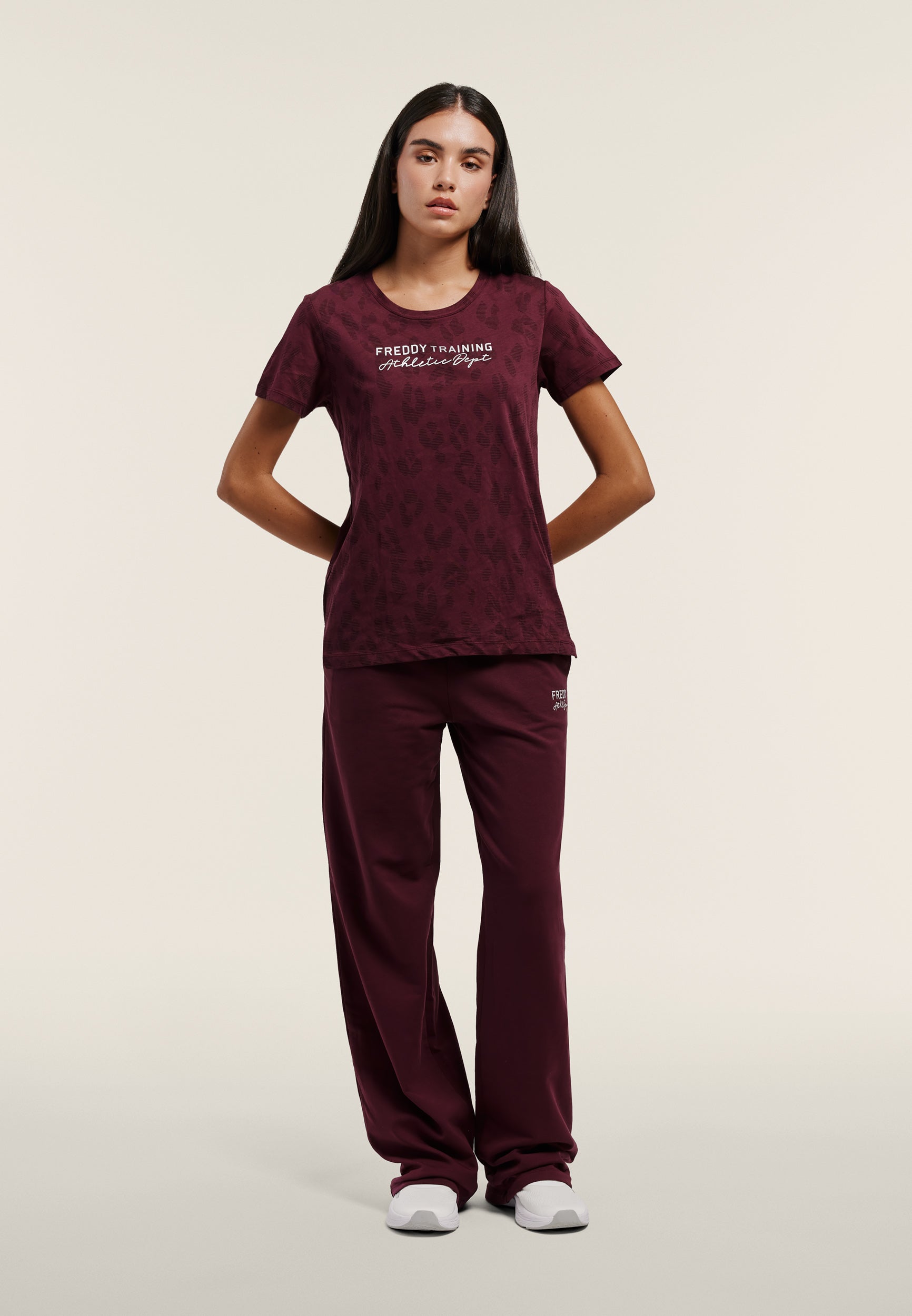 freddy-t-shirt-femme-regular-imprim-l-opard image 2