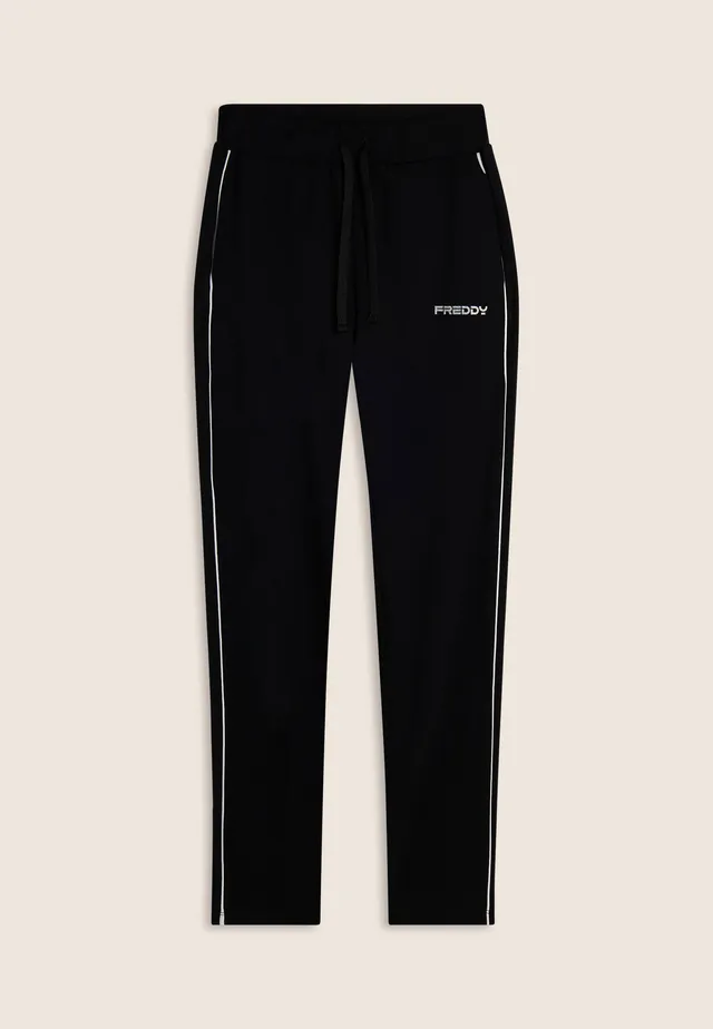 freddy-pantalon-slim-jambe-ajust-e-liser-s-contrast-s image 1