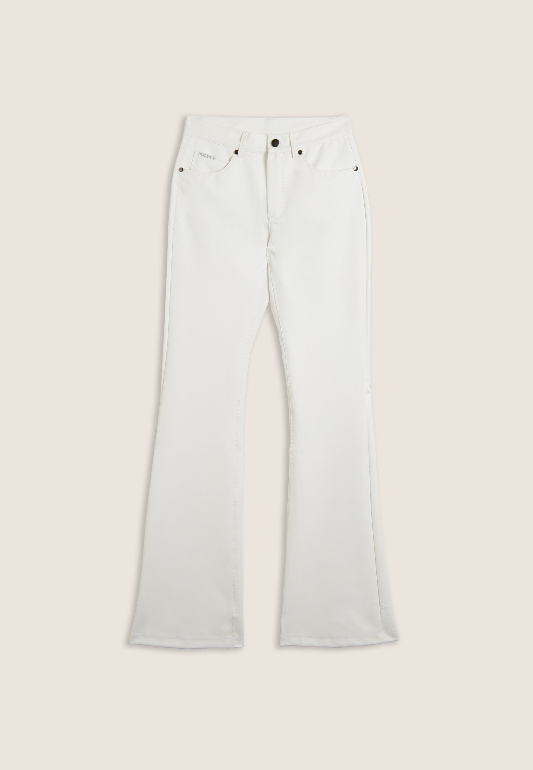 freddy-pantalon-flare-similpelle-5-poches-taille-regular image 7
