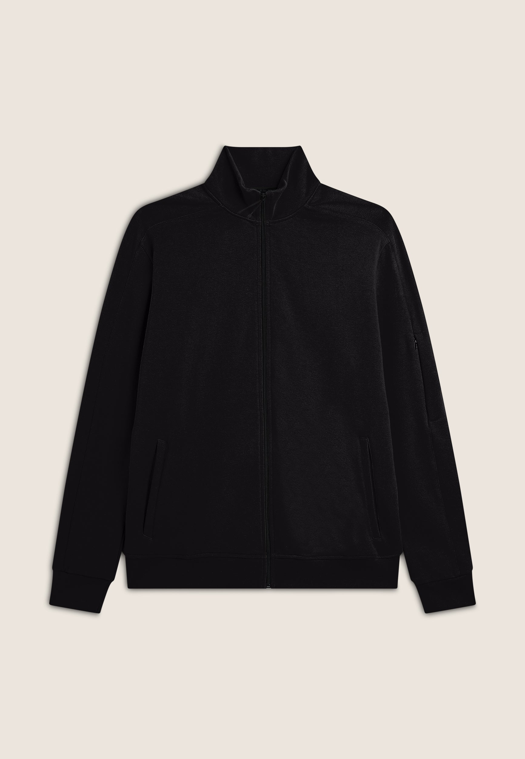freddy-sweat-homme-zipp-col-montant-poche-manche image 1