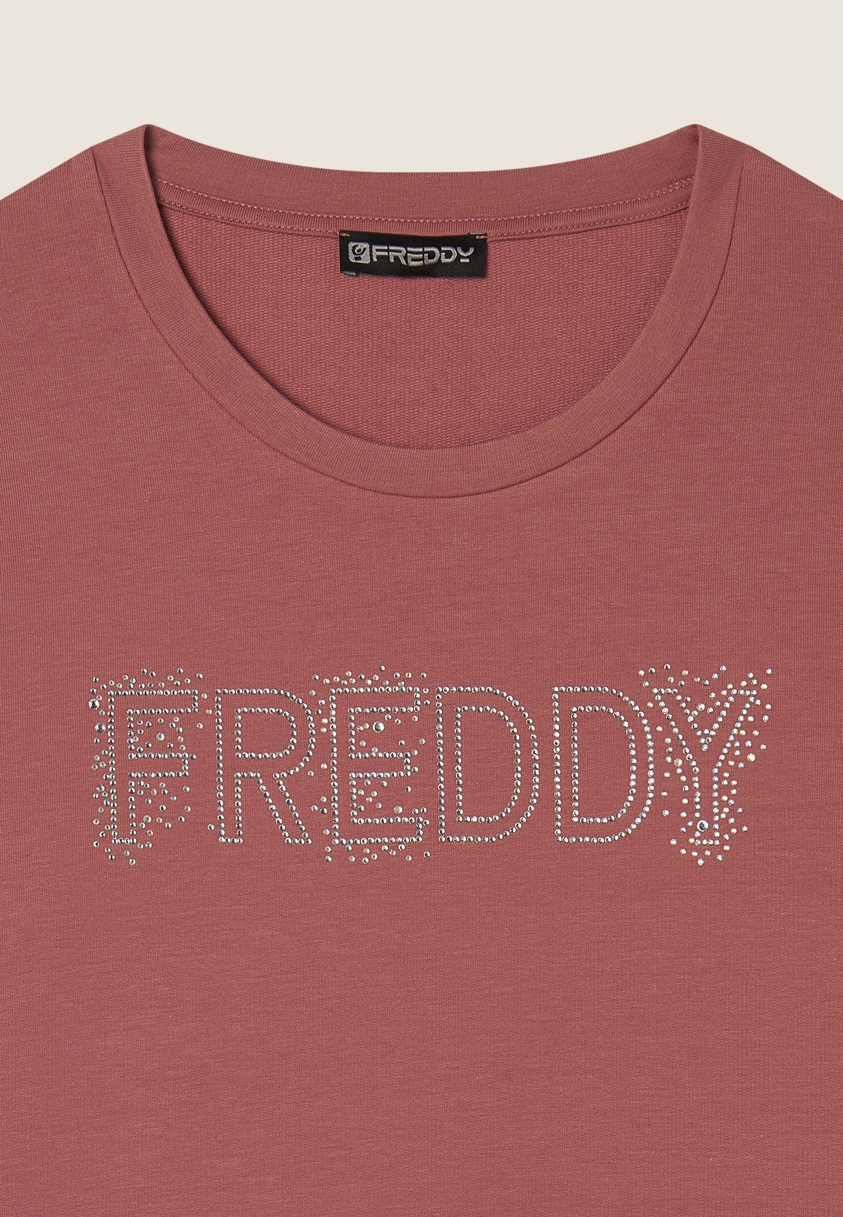 freddy-sweat-col-rond-logo-strass-french-terry-modal image 7