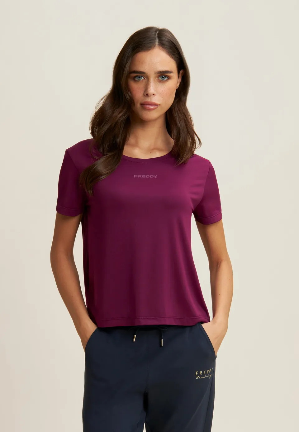 freddy-t-shirt-comfort-fit-manches-courtes-tissu-d-i-w-o image 1
